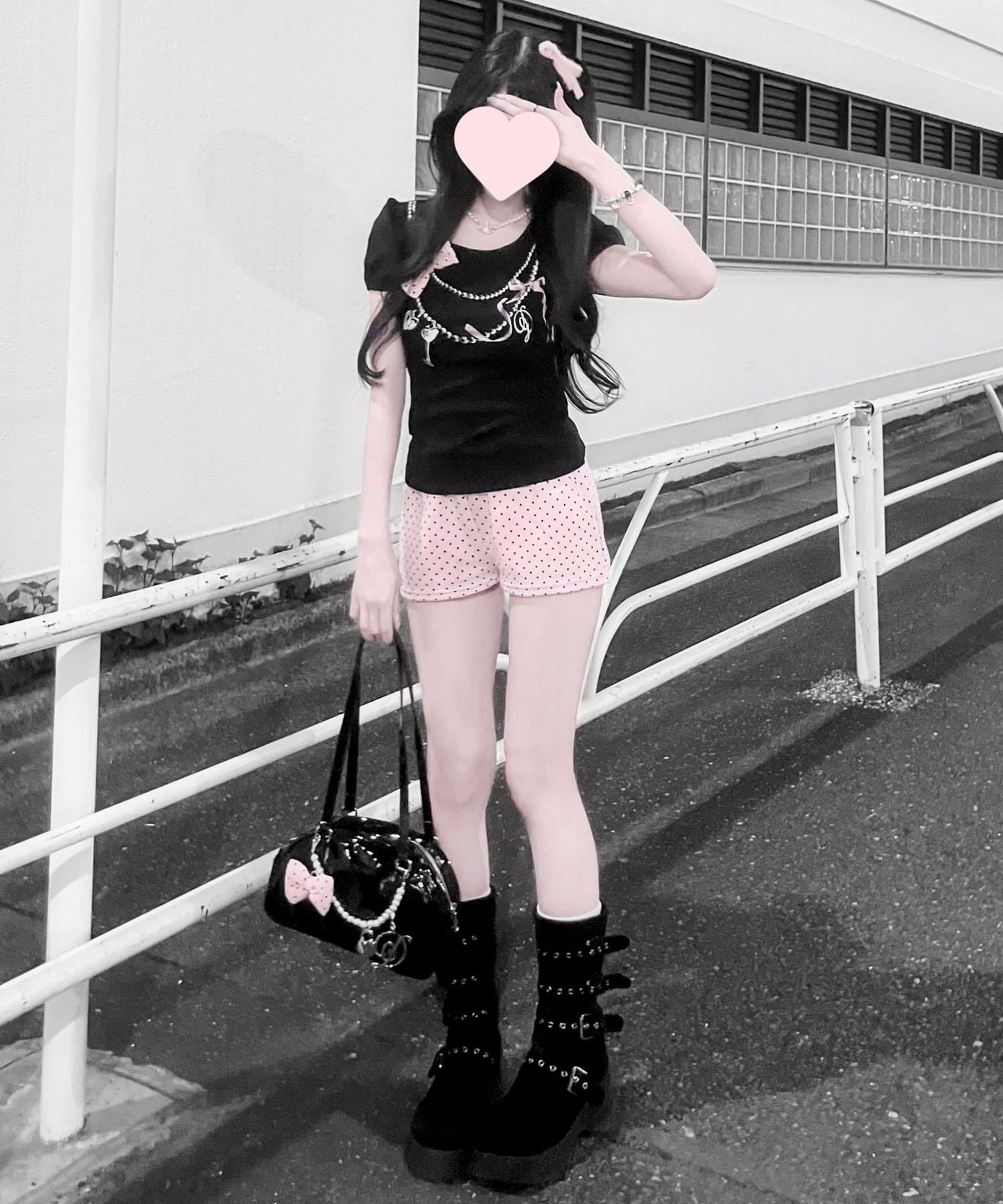OLIVE des OLIVE(オリーブ デ オリーブ) 【インフルエンサー企画】miko necklace tee