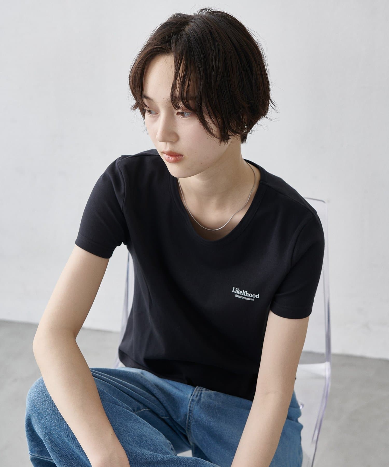 COLONY 2139(コロニー トゥーワンスリーナイン) 汗染み防止ワンポイントロゴTシャツ