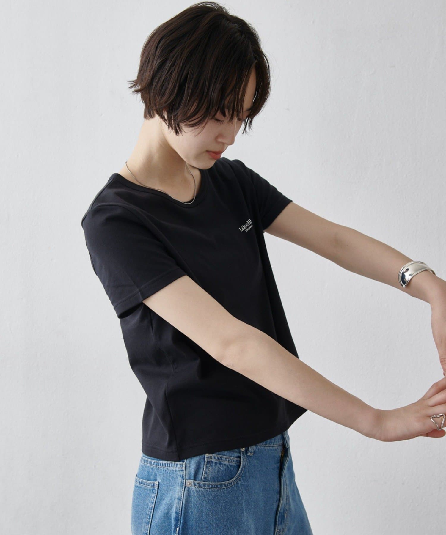 COLONY 2139(コロニー トゥーワンスリーナイン) 汗染み防止ワンポイントロゴTシャツ