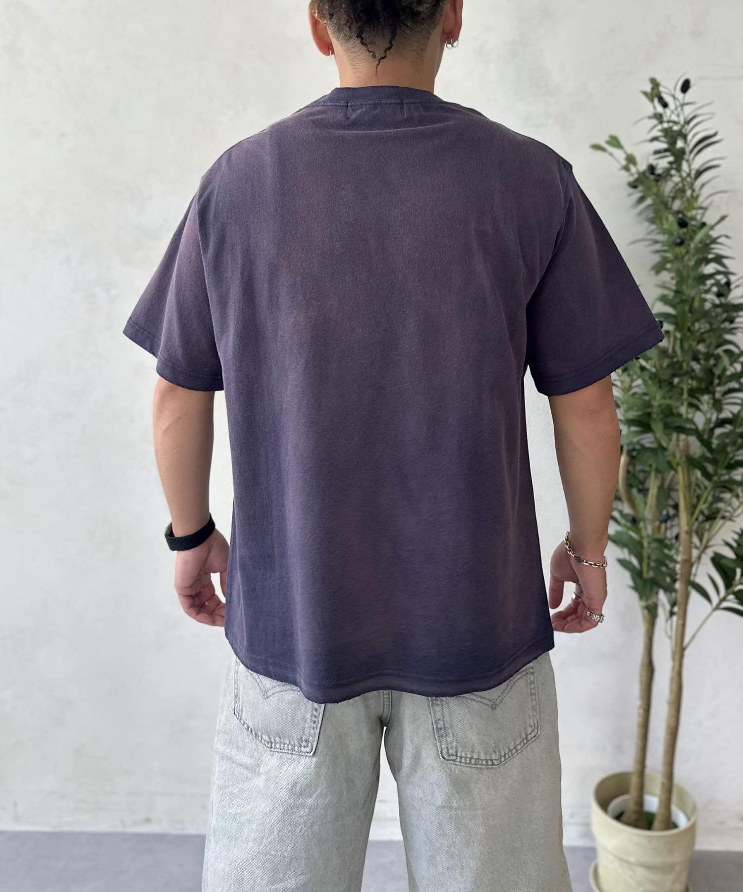 LOCUST(ローカスト) 【ユニセックス】【RIDING MANIA】ヴィンテージフェードTEE②