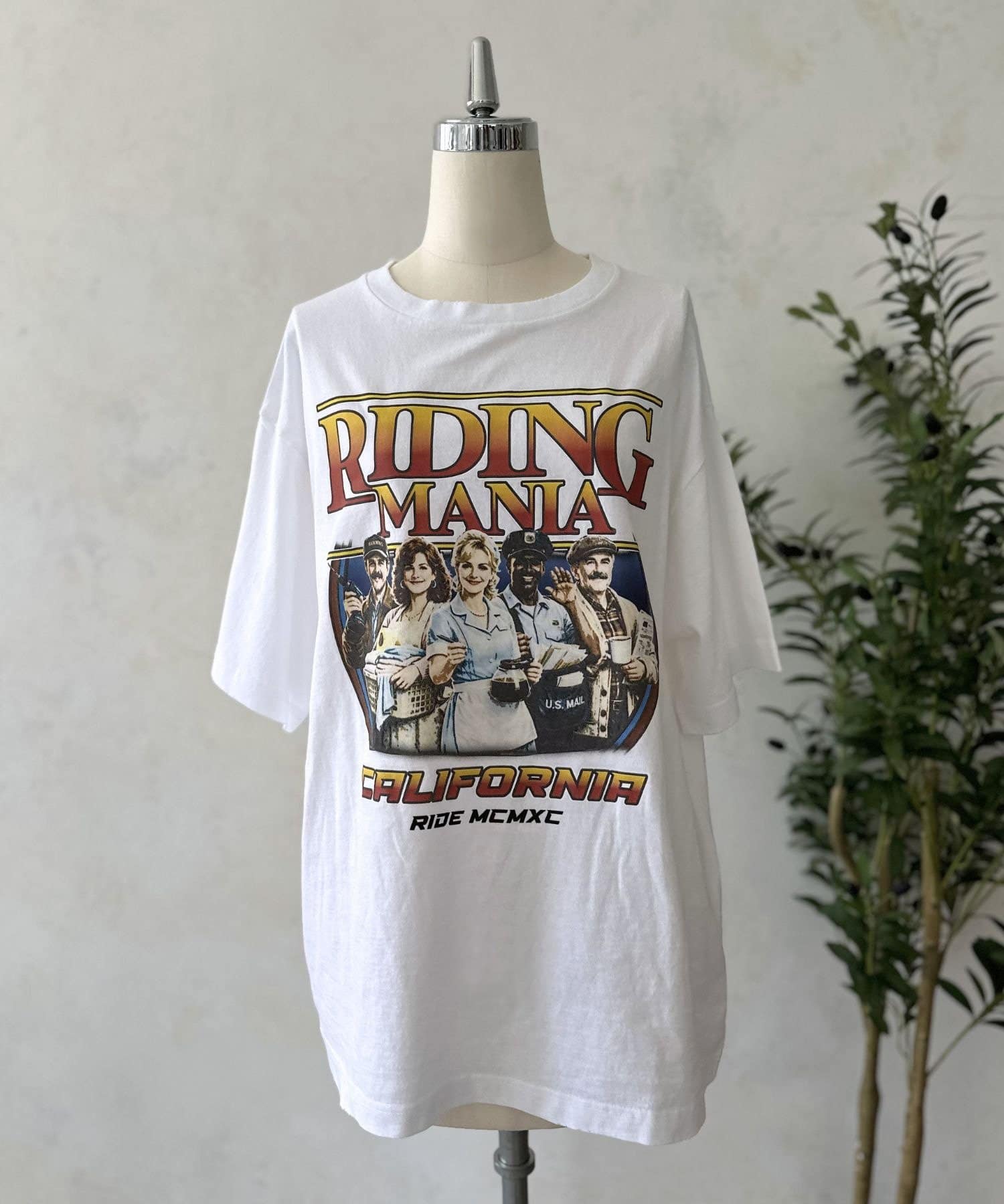 LOCUST(ローカスト) 【ユニセックス】【RIDING MANIA】ヴィンテージフェードTEE④