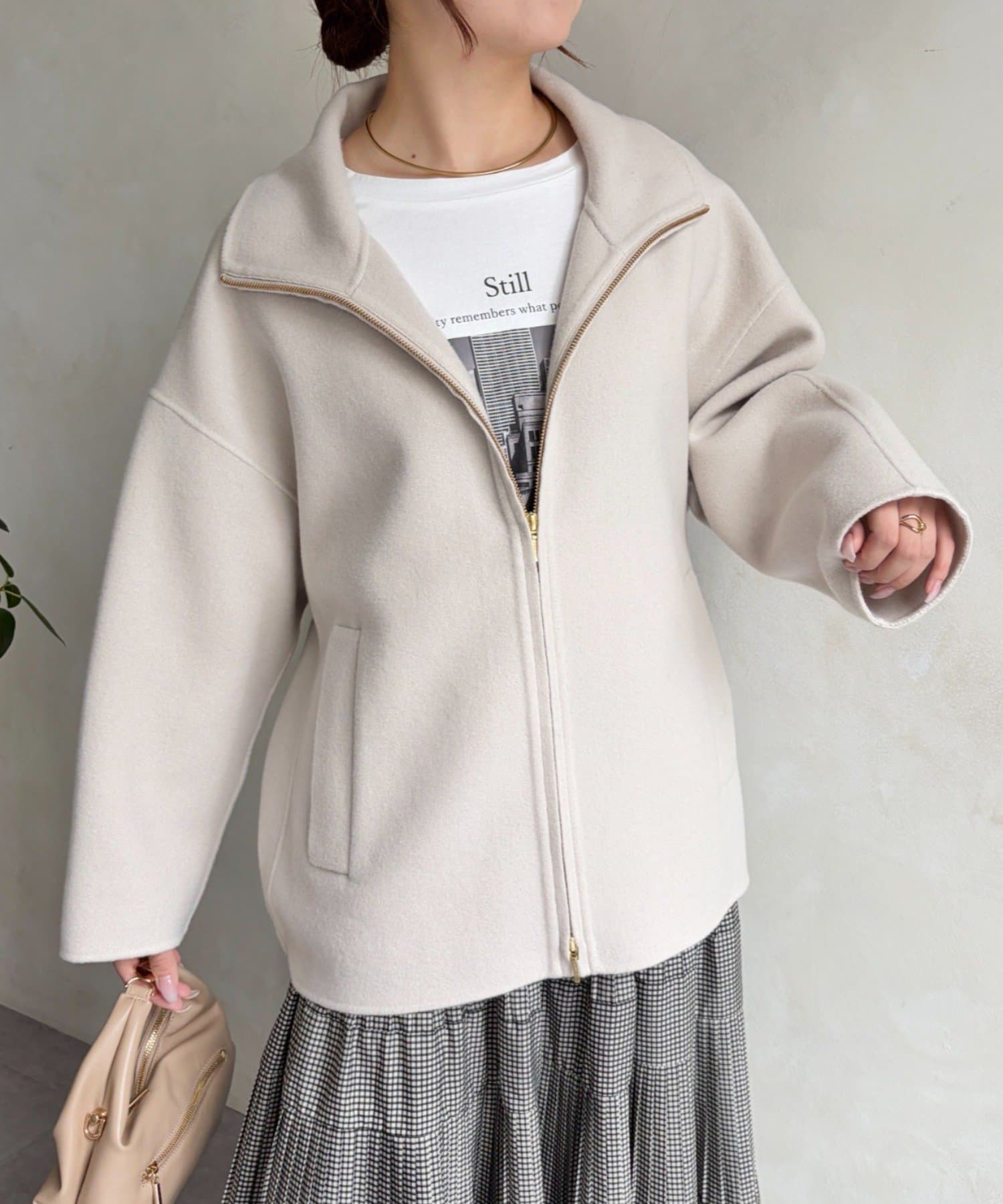 Jena　espace merveilleux(ジェナ　エスパスメルヴェイユ) ダブルメルトンコート