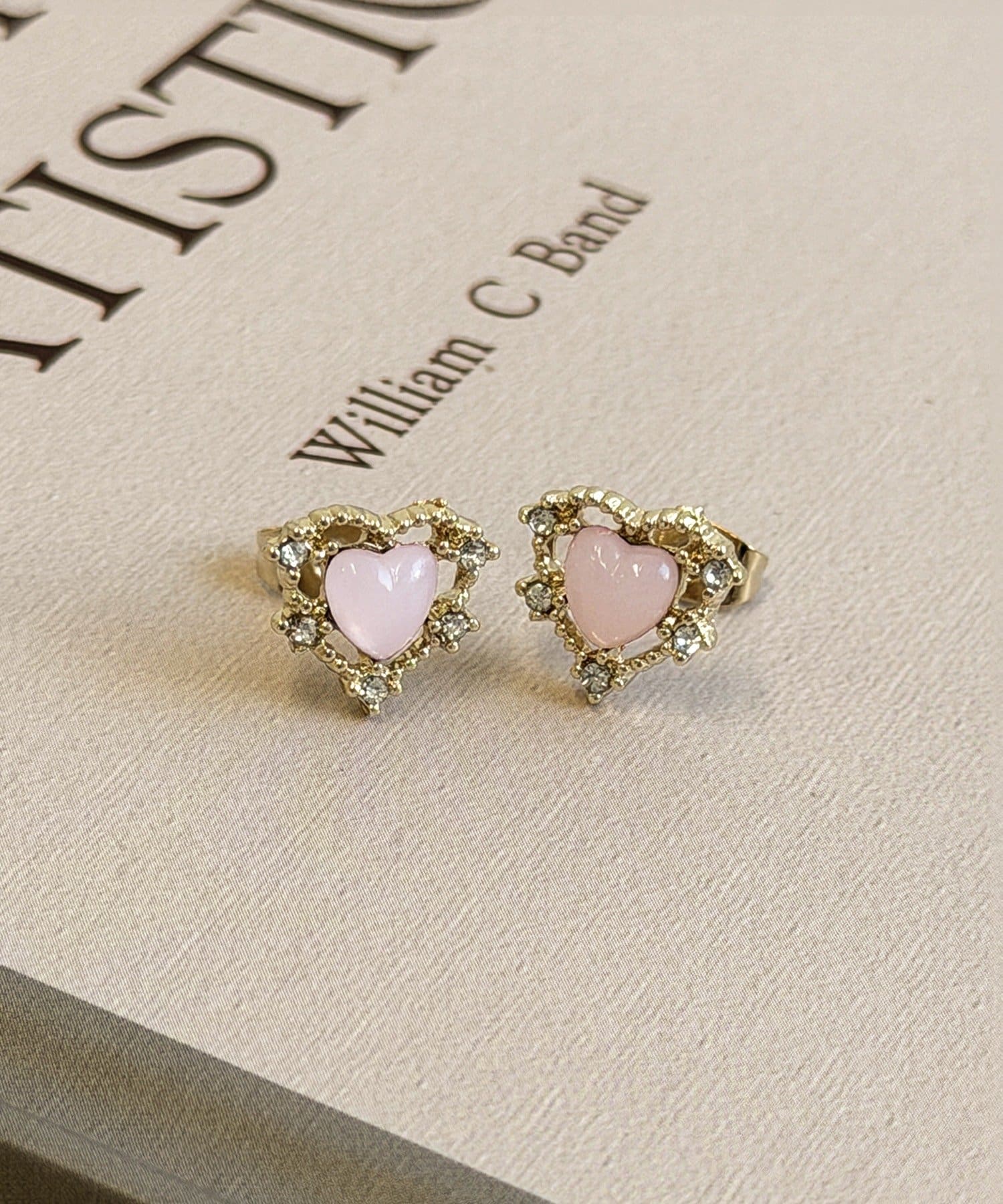 3COINS(スリーコインズ) カコミハートピアス