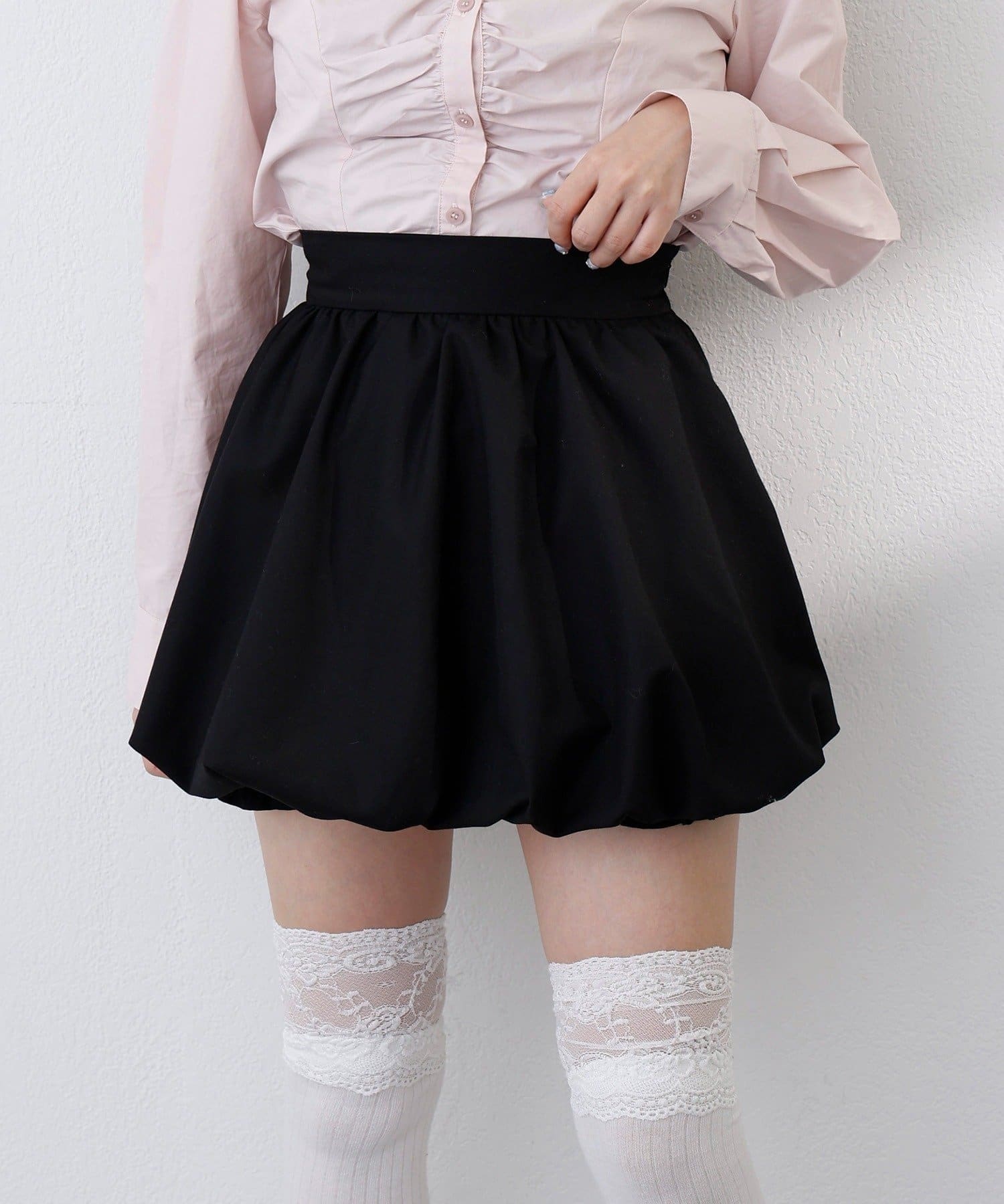 NICE CLAUP / OLIVE des OLIVE OUTLET(ナイスクラップ  / オリーブ デ オリーブ アウトレット) 【one after another】プレミアムバルーンスカート