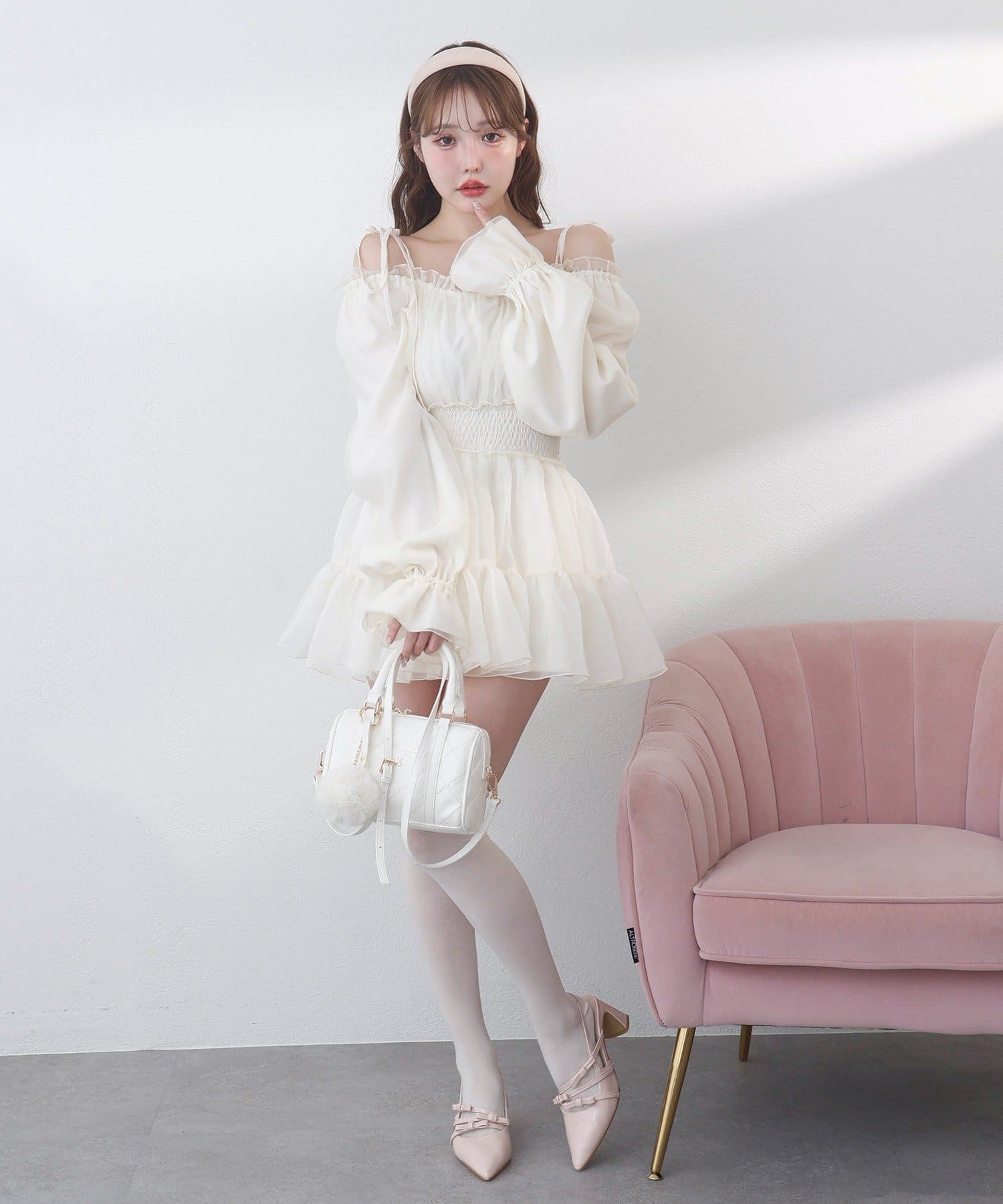 NICE CLAUP / OLIVE des OLIVE OUTLET(ナイスクラップ  / オリーブ デ オリーブ アウトレット) 【one after another】愛されメロチュニック