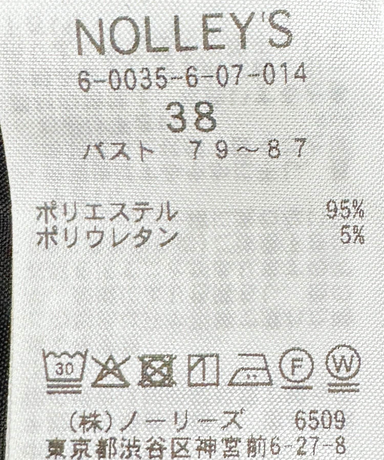 NOLLEY'S(ノーリーズ) ウォッシャブル高機能ジャージ2WAYワンピース