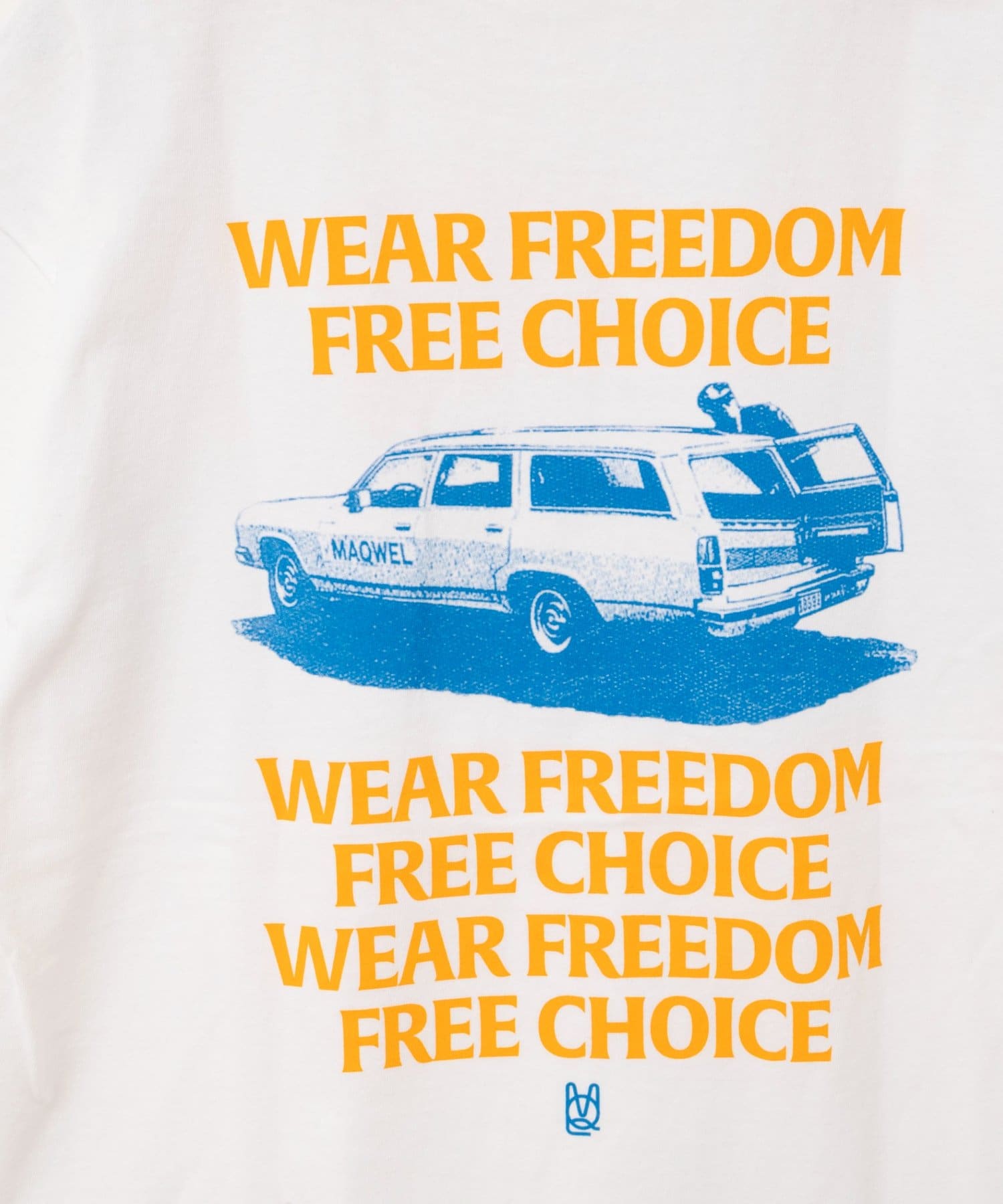 NOLLEY'S(ノーリーズ) 【MAQWEL/マクウェル】 Maqwel Car ワイドボディプリントTシャツ