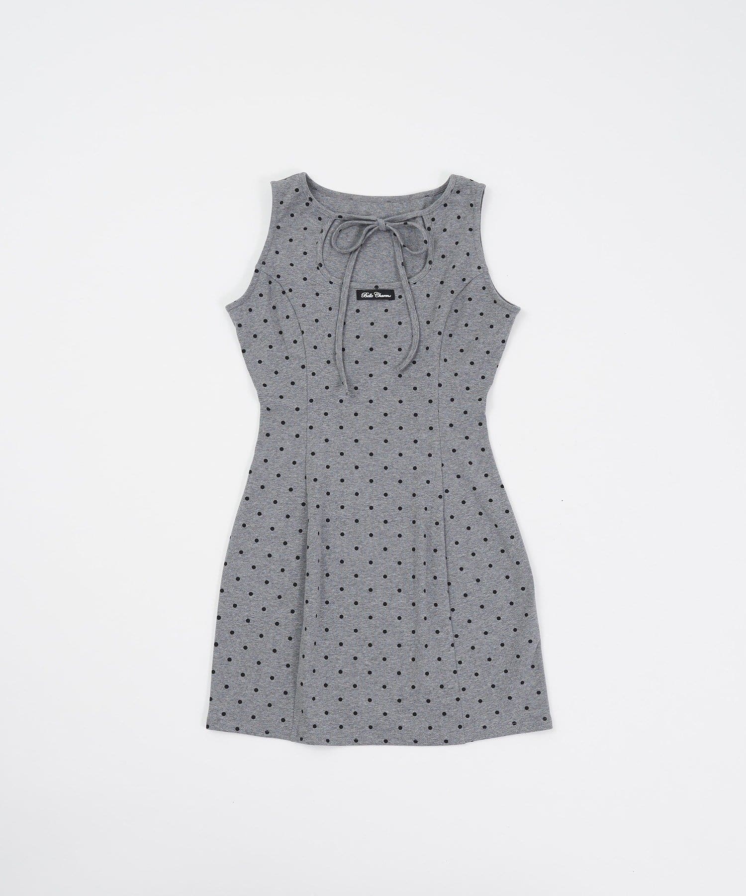 Belle Charme(ベルシャルム) Logo Label Tight Onepiece