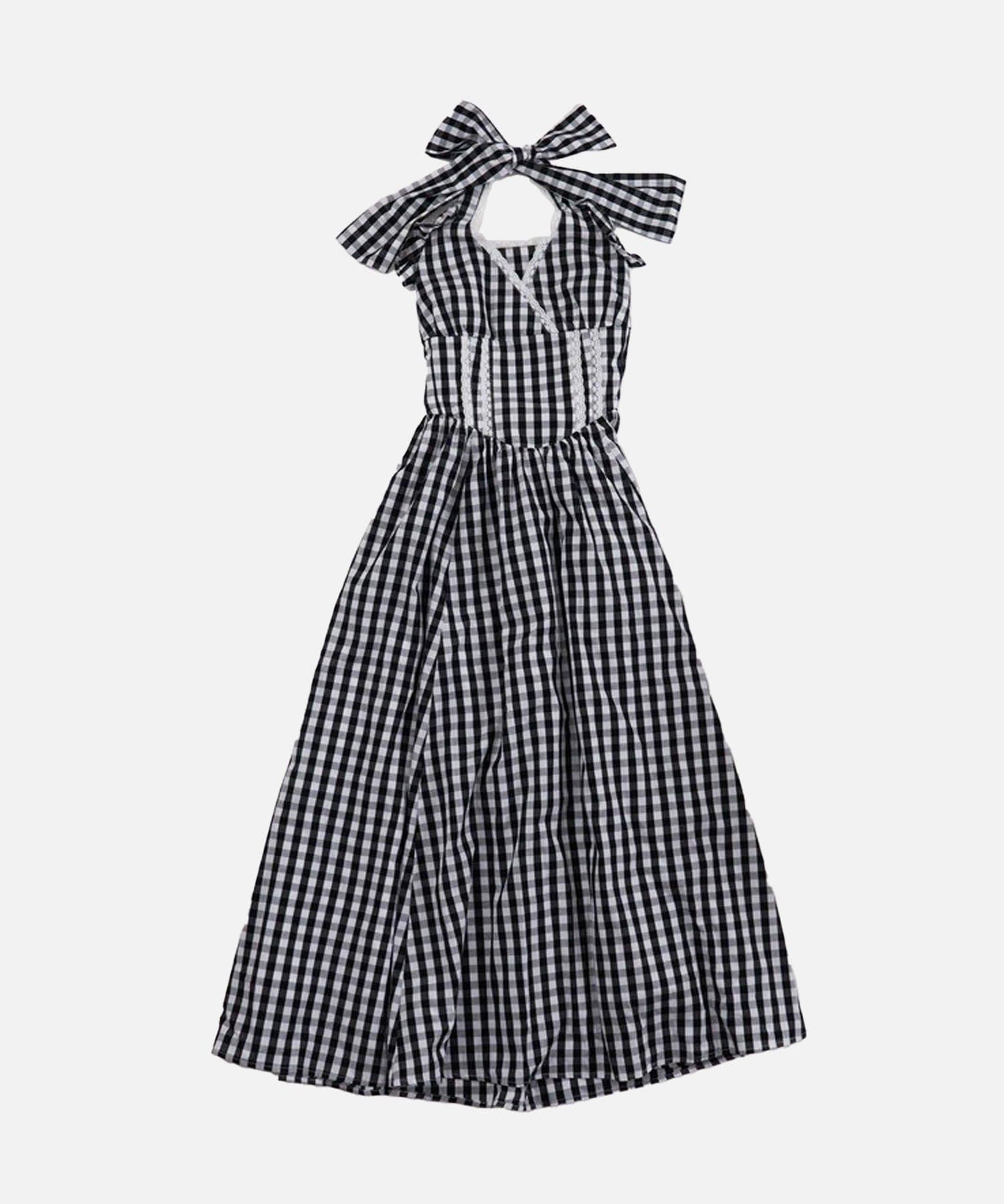 Belle Charme(ベルシャルム) Halter Neck Long Onepiece