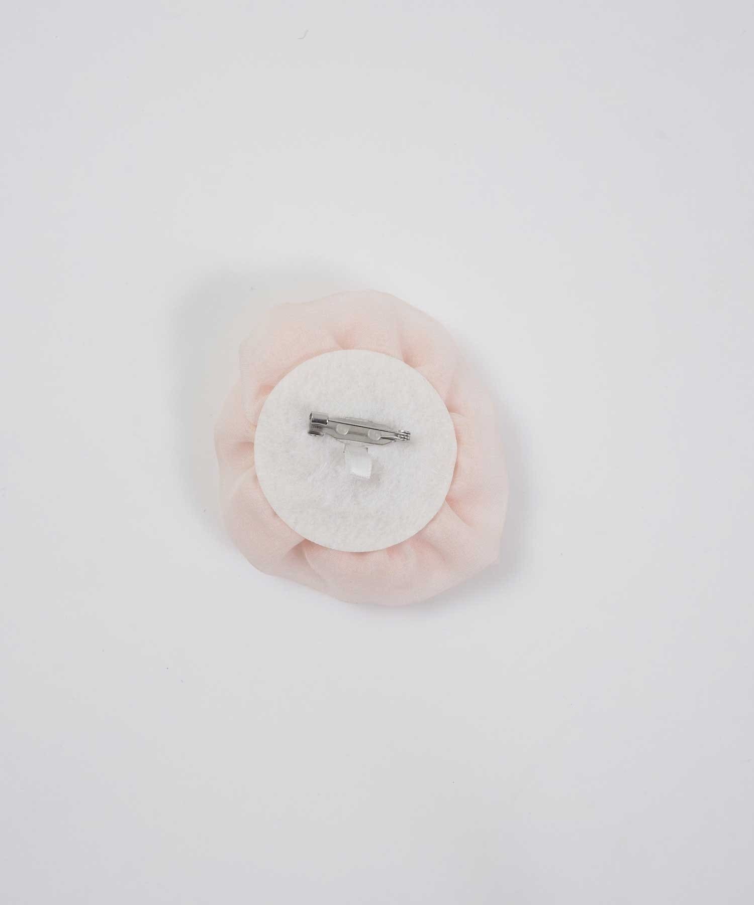 Belle Charme(ベルシャルム) Rose Corsage Frill Blouse
