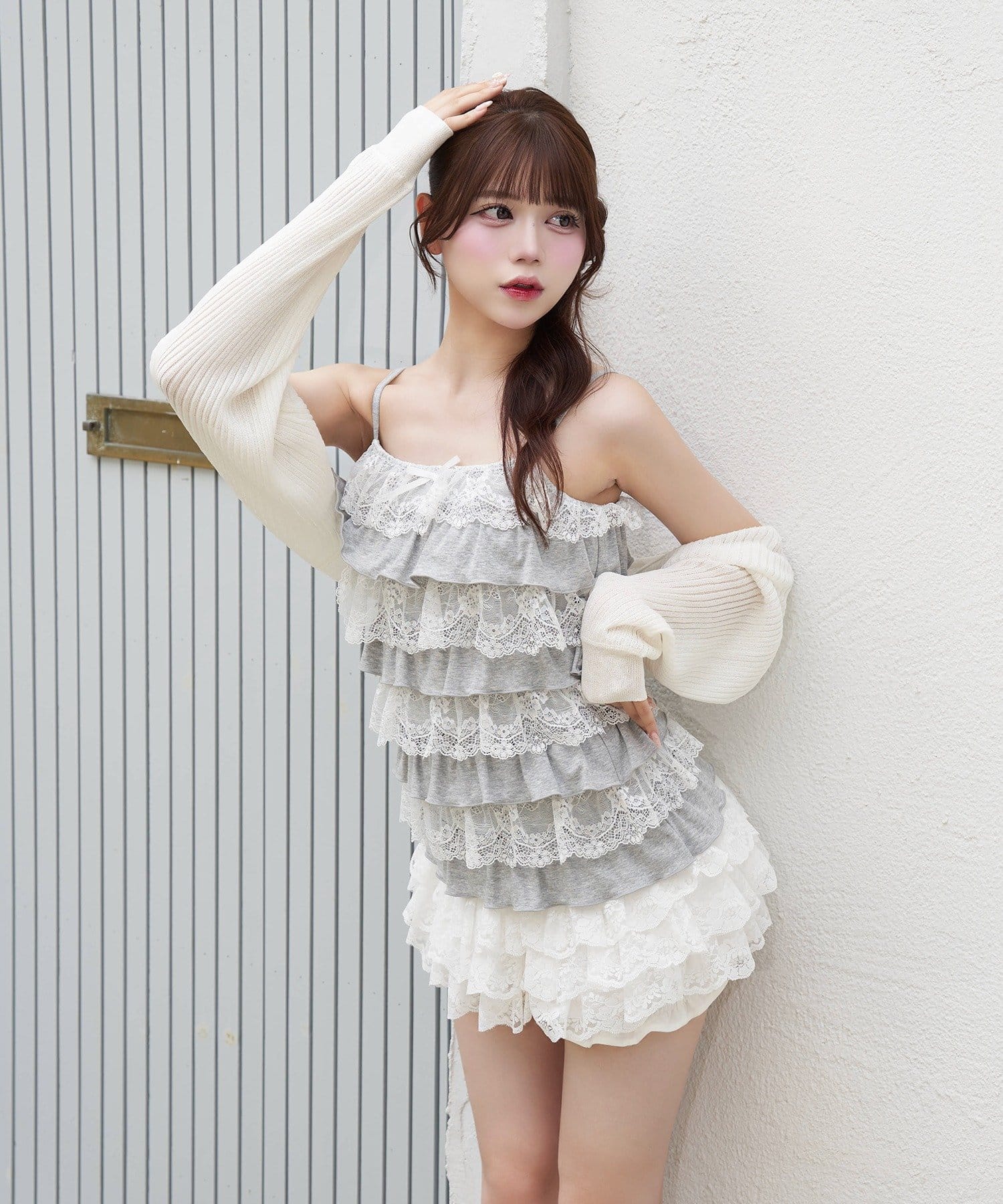 Lace Tiered Camisole | Belle Charme(ベルシャルム)レディース | PAL