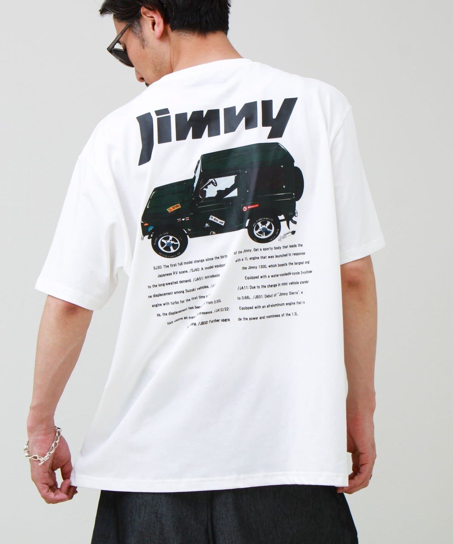 FREDY & GLOSTER(フレディ アンド グロスター) 【別注/実績アイテム】Suzuki Jimny プリントTシャツ