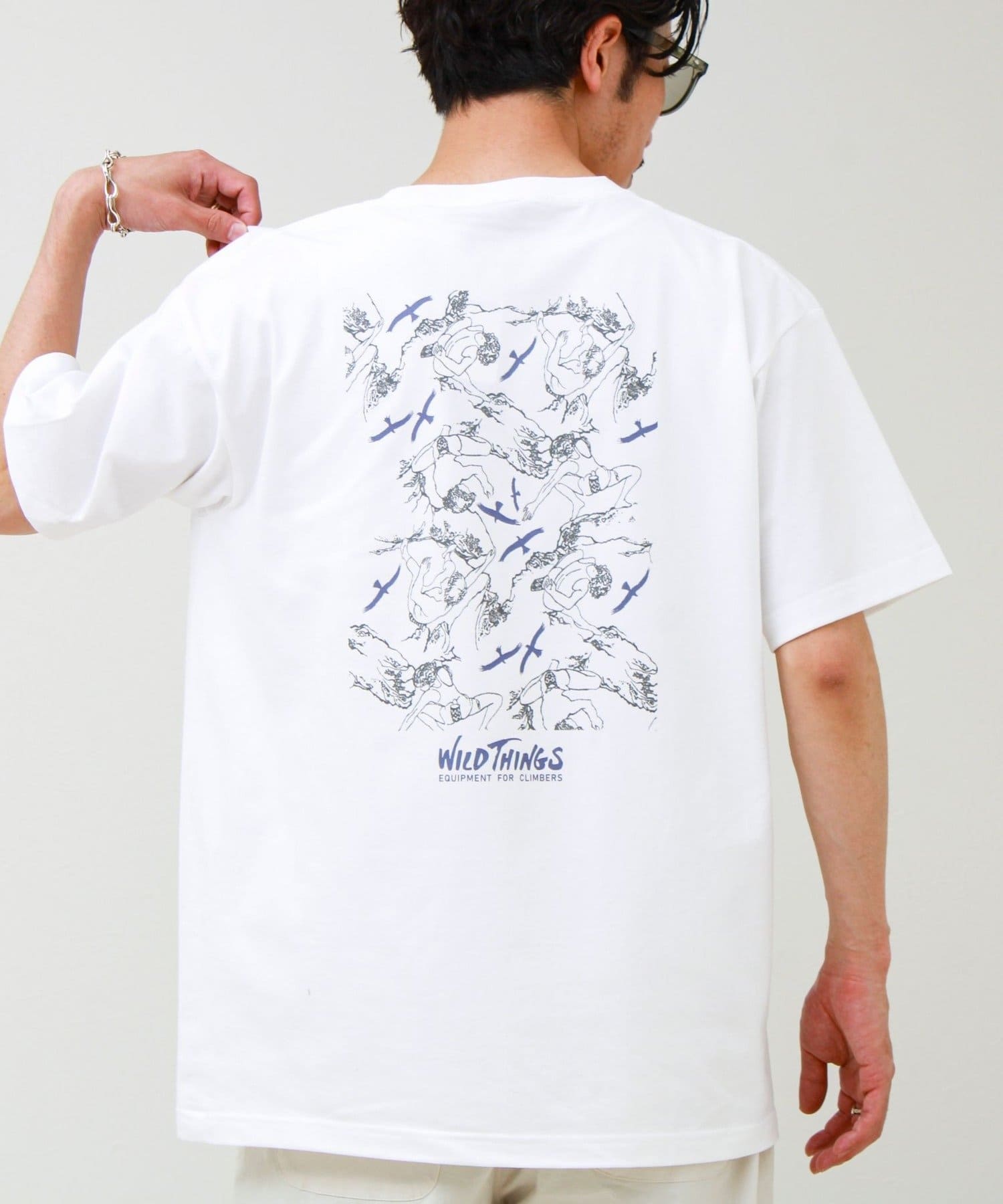 FREDY & GLOSTER(フレディ アンド グロスター) 【WILD THINGS/ワイルドシングス】80’S CLIMBER TEE