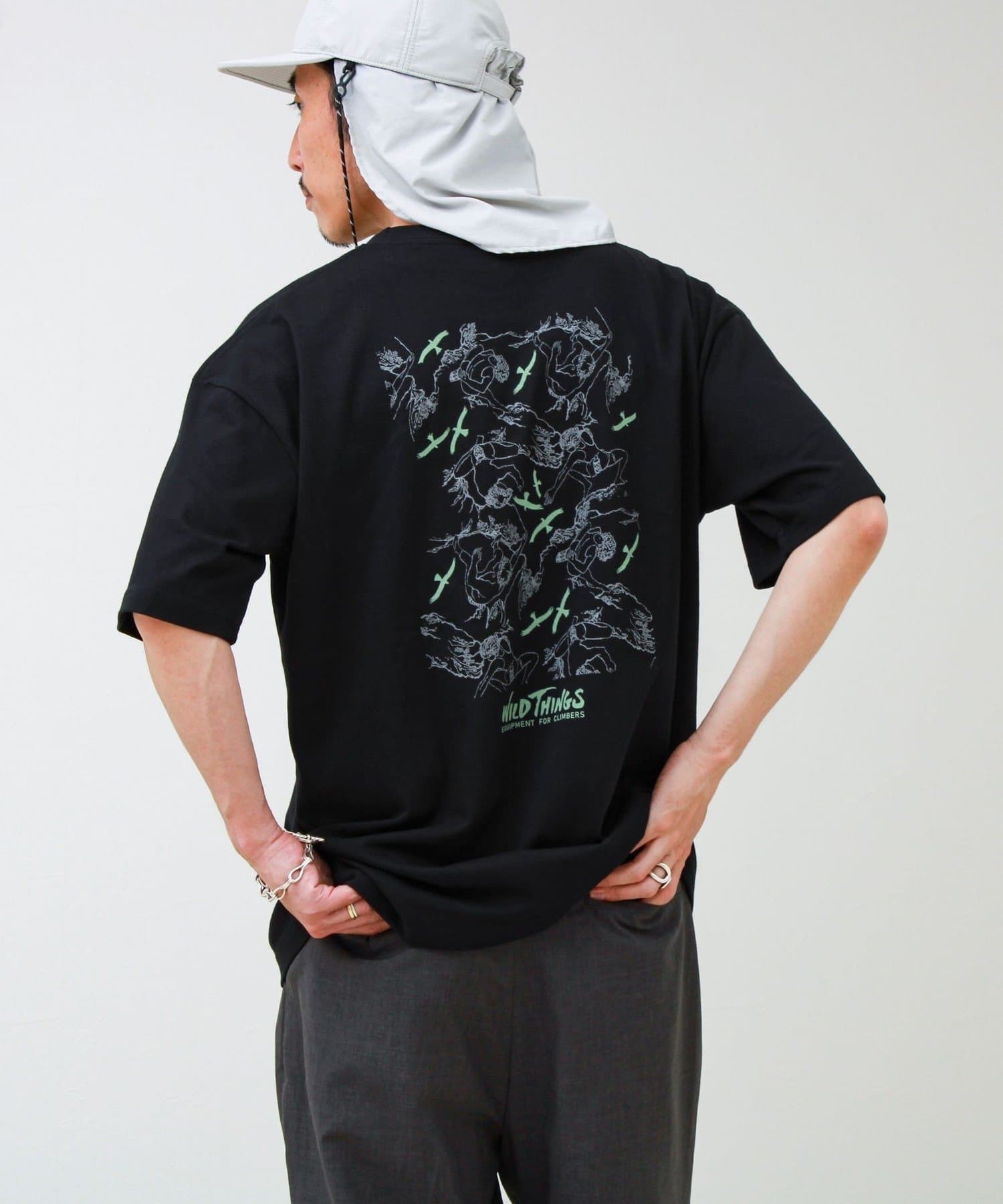 FREDY & GLOSTER(フレディ アンド グロスター) 【WILD THINGS/ワイルドシングス】80’S CLIMBER TEE