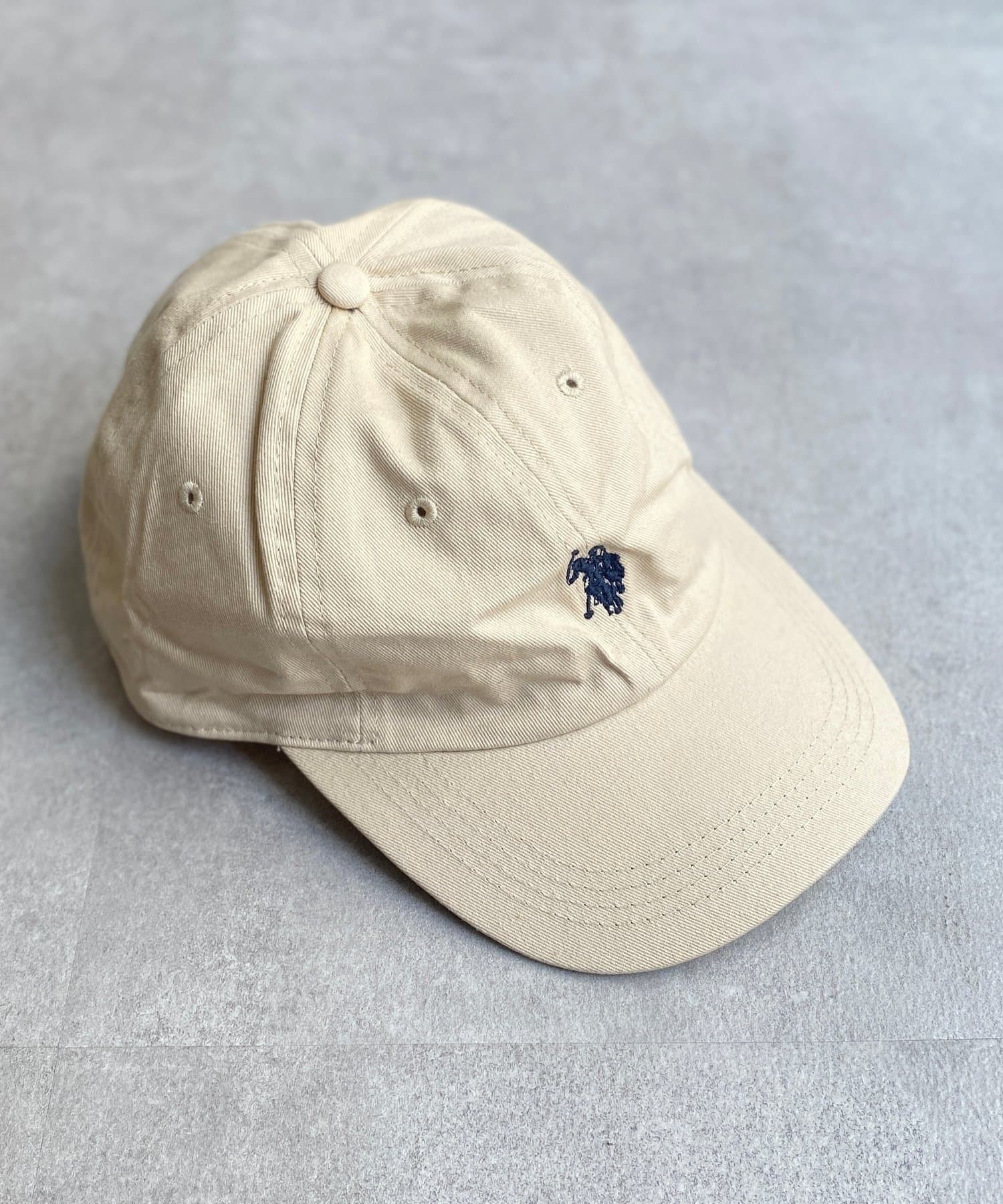 CPCM(シーピーシーエム) 【U.S. POLO ASSN.】1ポイント刺繍キャップ