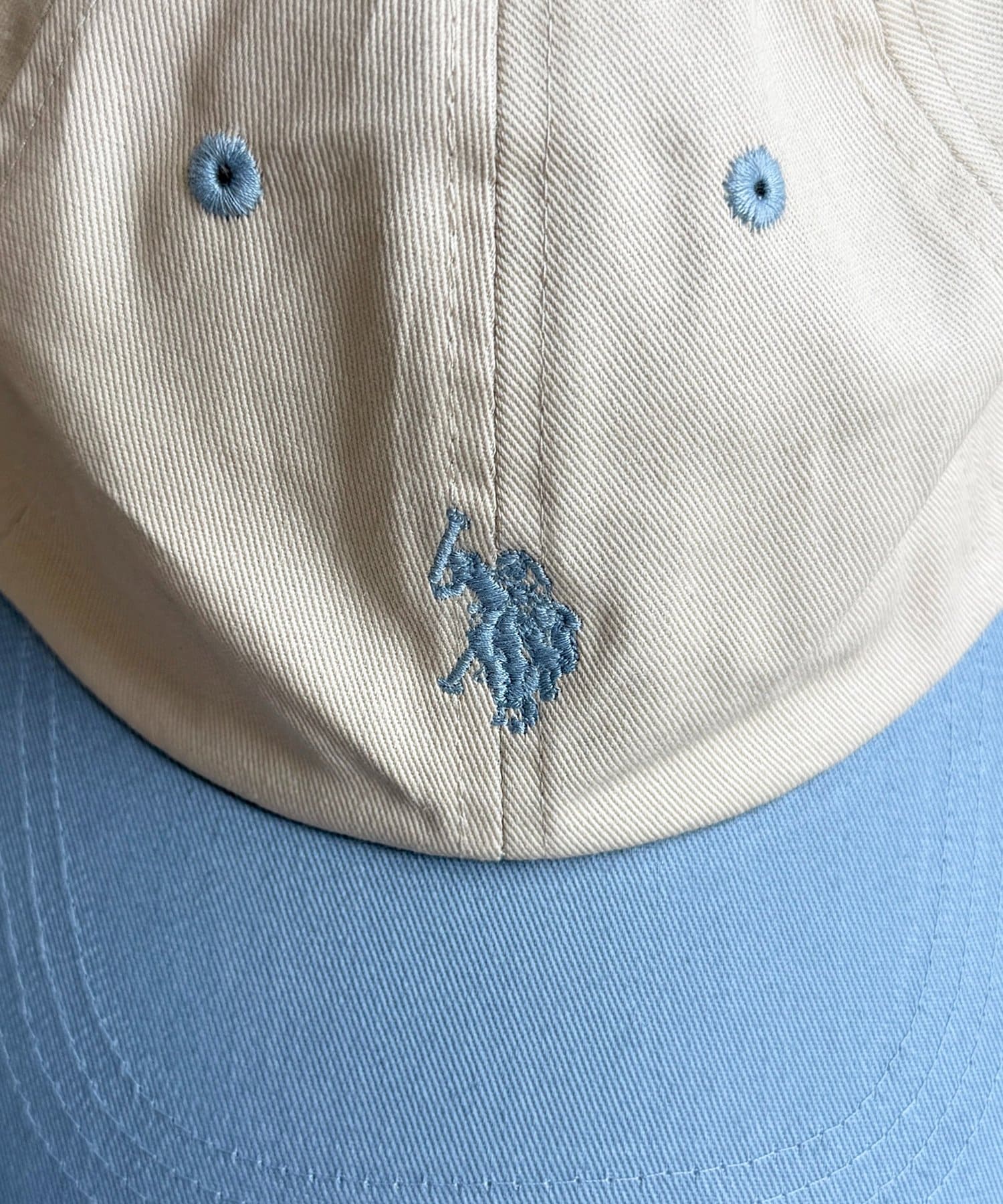 CPCM(シーピーシーエム) 【U.S. POLO ASSN.】1ポイント刺繍キャップ