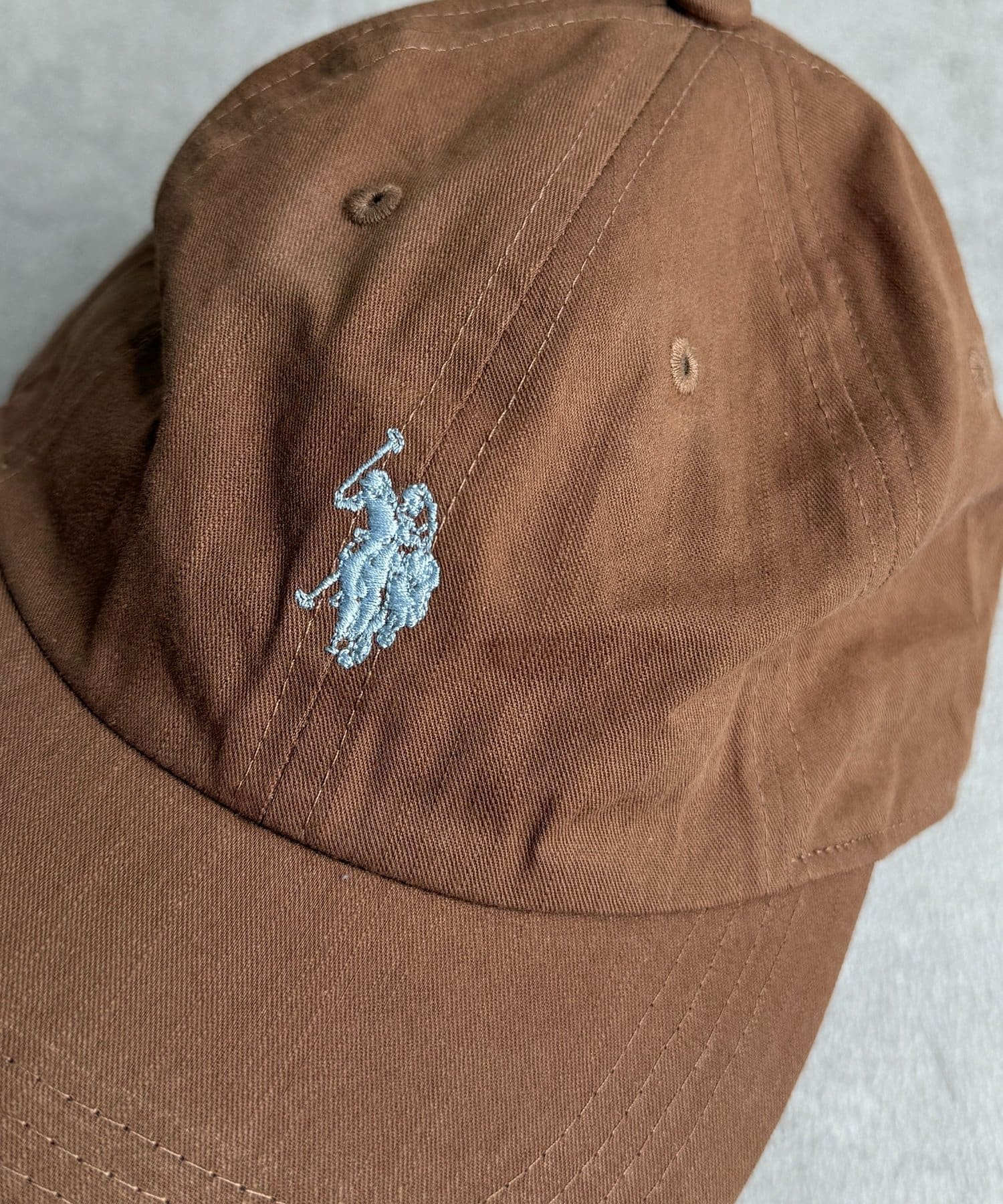 CPCM(シーピーシーエム) 【U.S. POLO ASSN.】1ポイント刺繍キャップ