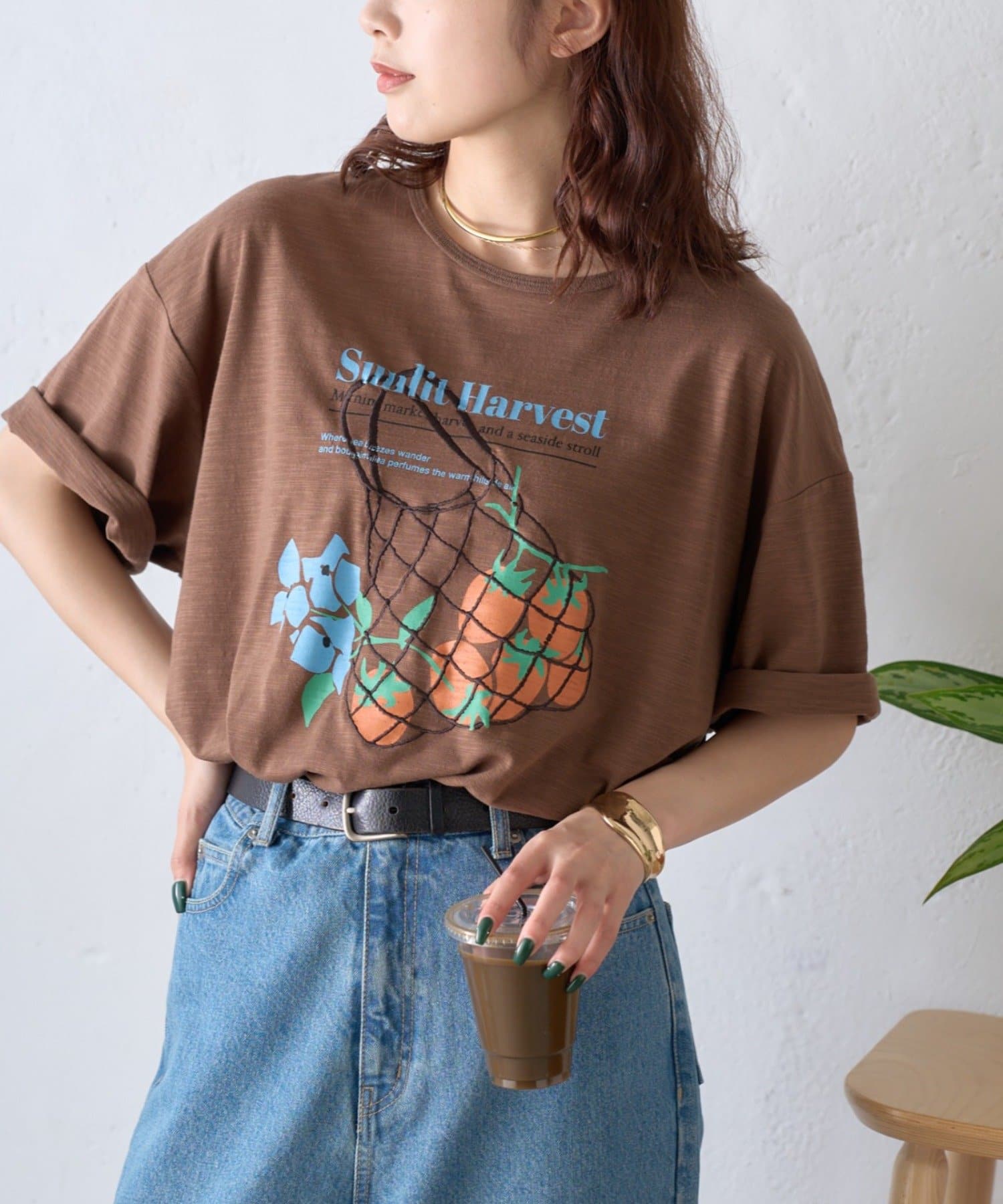 CIAOPANIC TYPY(チャオパニックティピー) 【AMALFI】ワンポイント刺繍アソートプリントTee