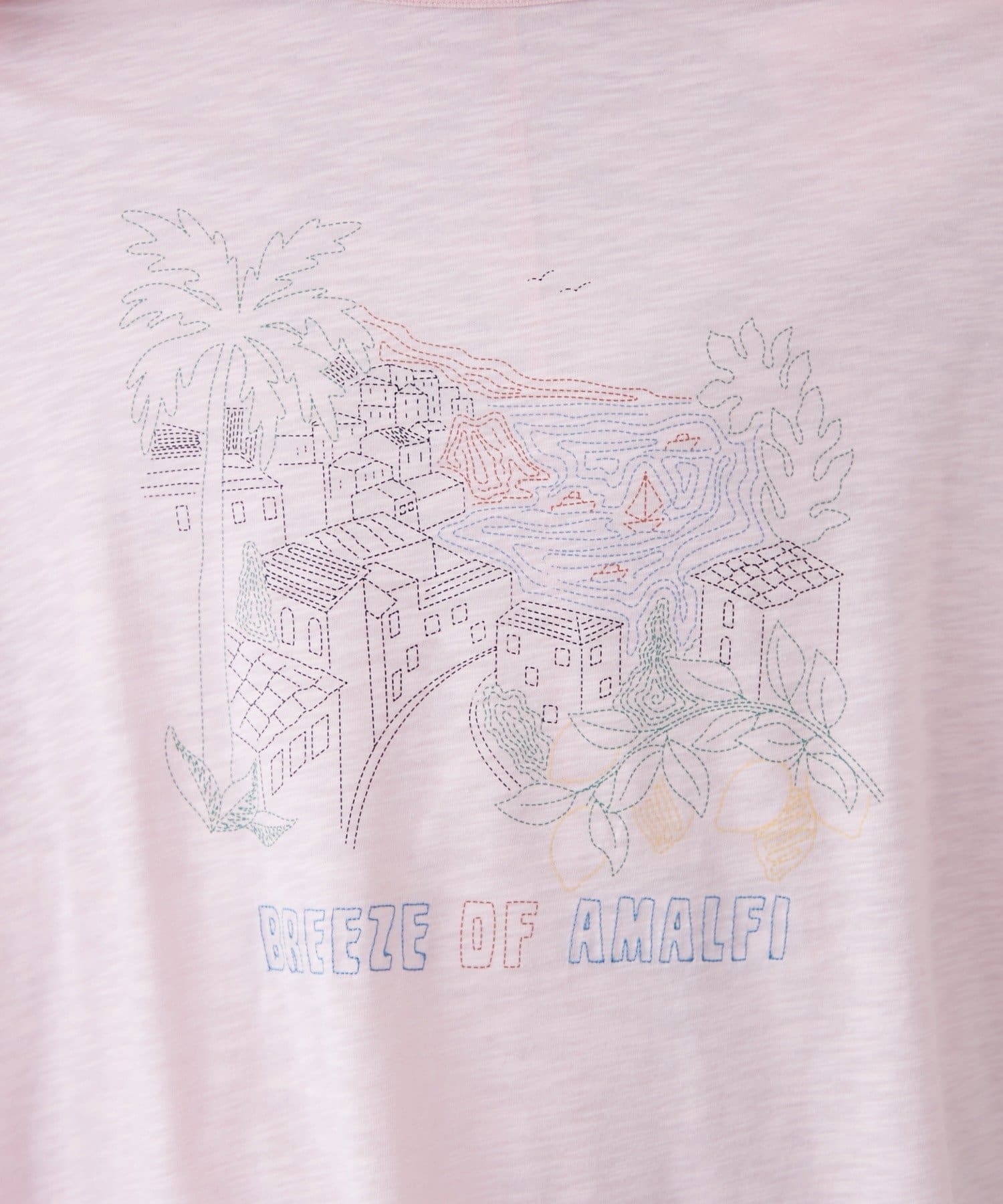 CIAOPANIC TYPY(チャオパニックティピー) 【AMALFI】ワンポイント刺繍アソートプリントTee