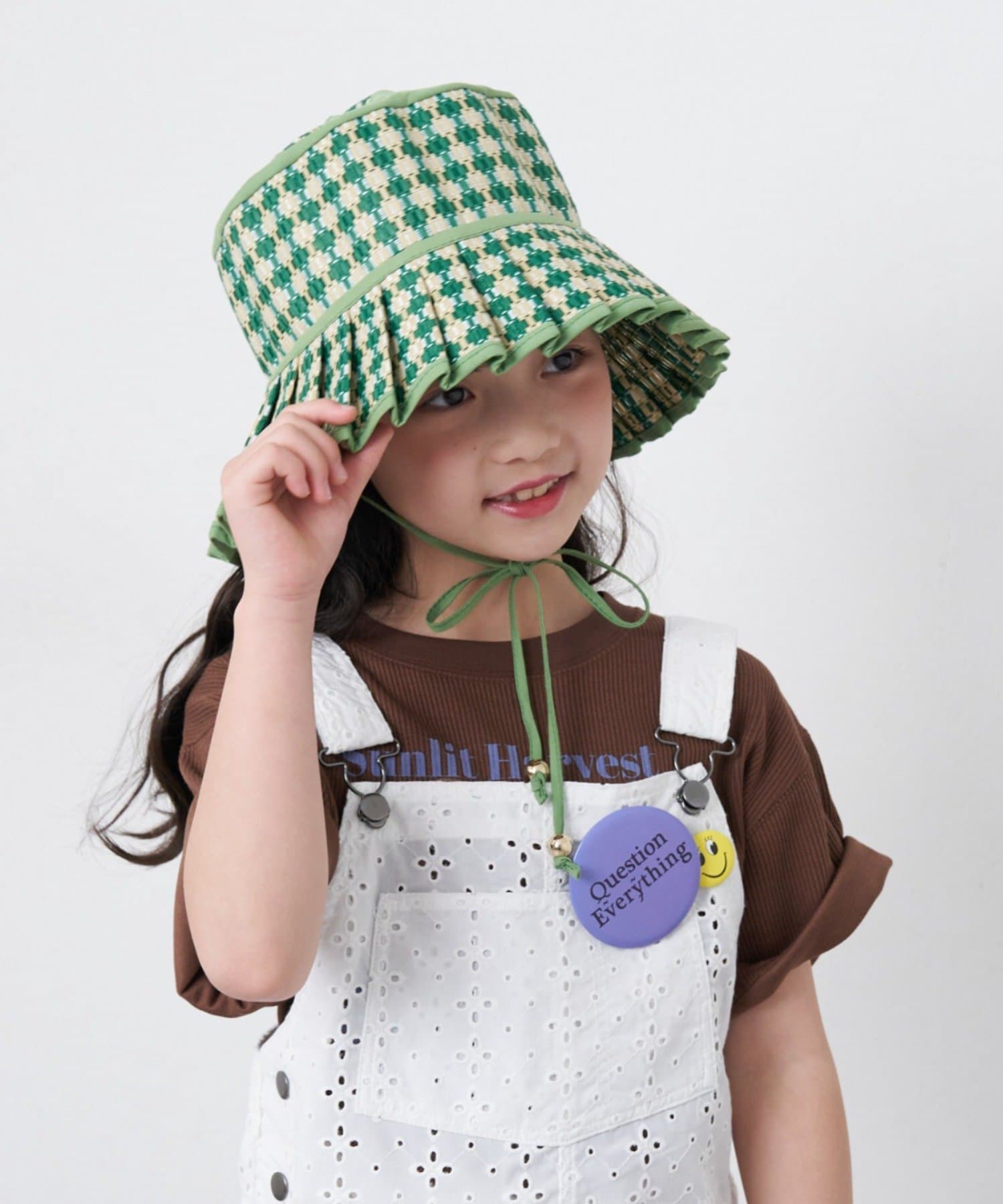 CIAOPANIC TYPY(チャオパニックティピー) 【KIDS】【Aguni】プリーツハット