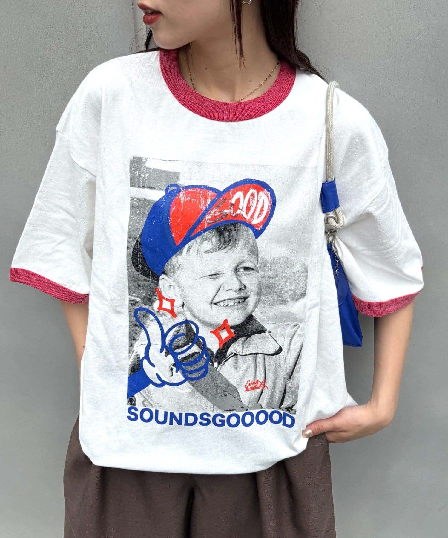CIAOPANIC TYPY(チャオパニックティピー) 【SOUNDS GOOOOD】落書きリンガーTEE