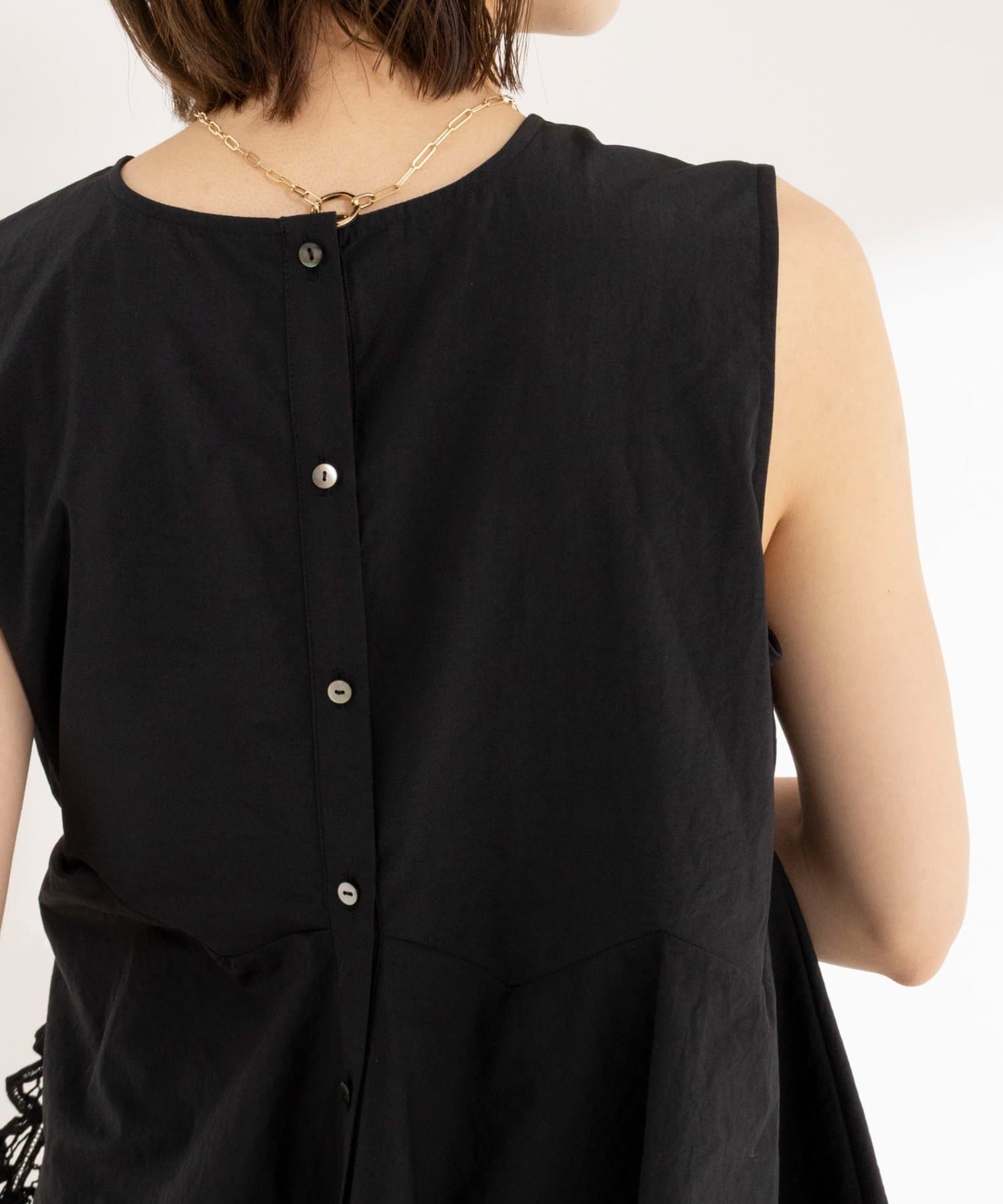 NOLLEY'S(ノーリーズ) 2WAY handkerchief hem blouse