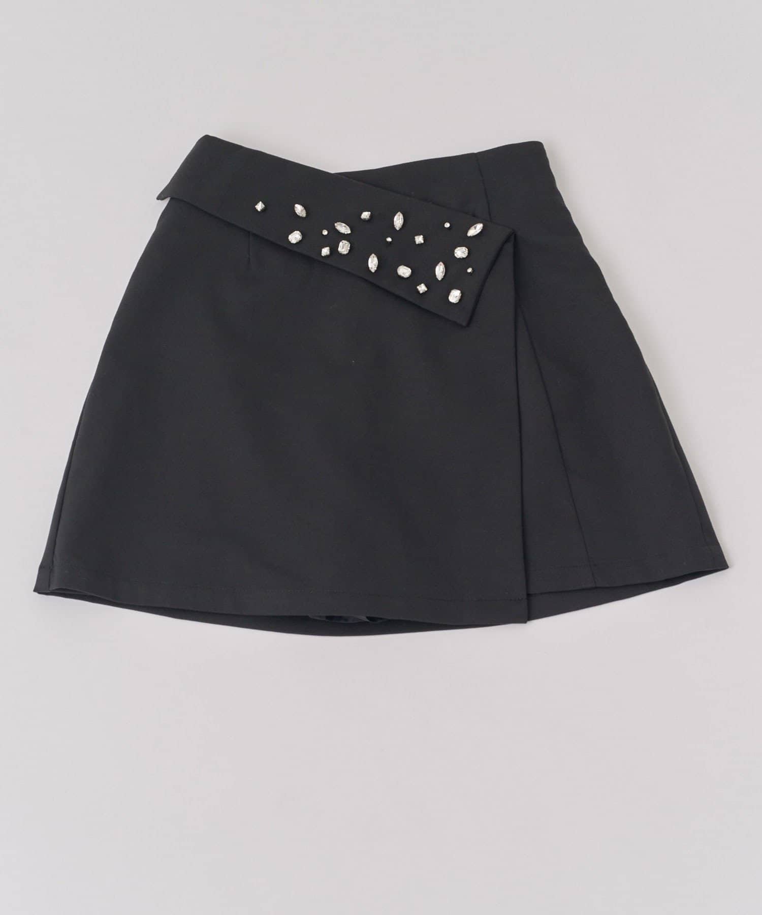 NICE CLAUP / OLIVE des OLIVE OUTLET(ナイスクラップ  / オリーブ デ オリーブ アウトレット) 【Belle Charme】ビジューボックスミニスカート