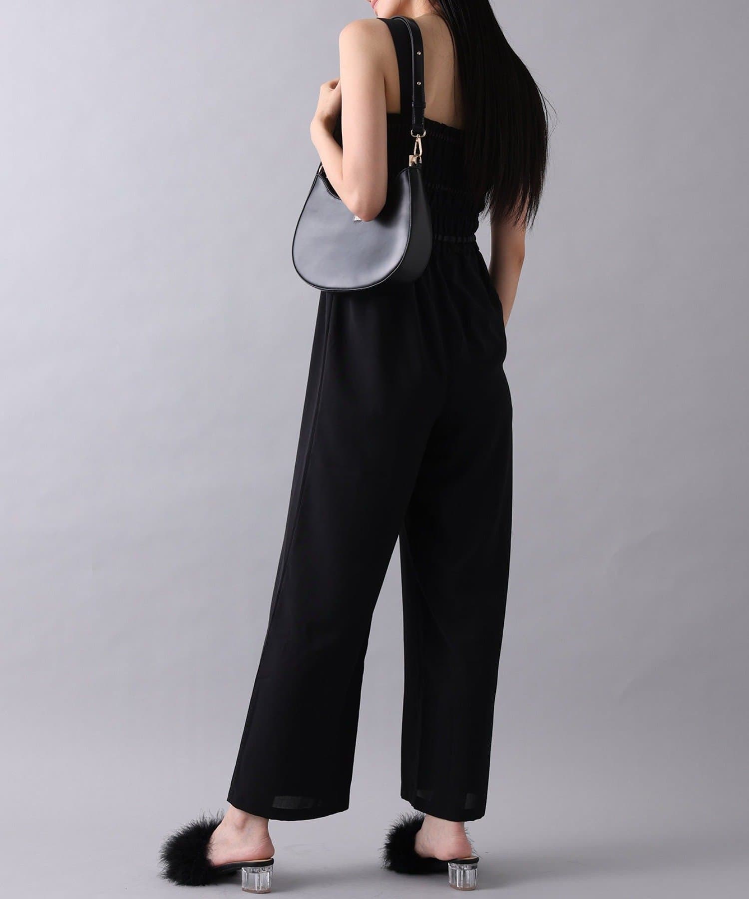 NICE CLAUP / OLIVE des OLIVE OUTLET(ナイスクラップ  / オリーブ デ オリーブ アウトレット) 【Seemi.】リボンサロペット