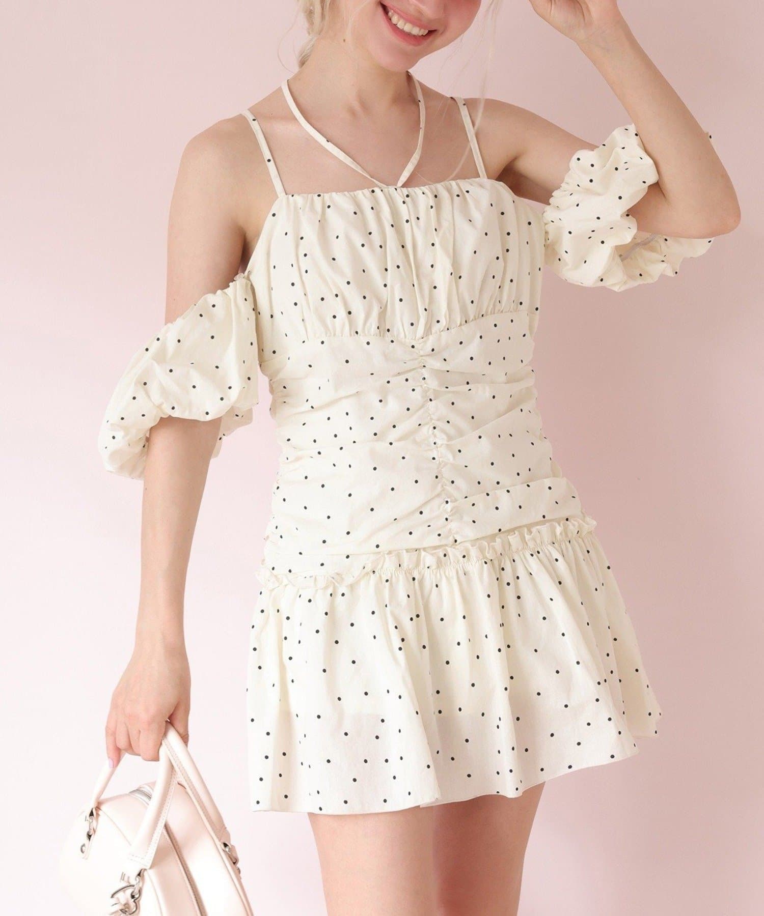 NICE CLAUP / OLIVE des OLIVE OUTLET(ナイスクラップ  / オリーブ デ オリーブ アウトレット) 【Seemi.】チュニック
