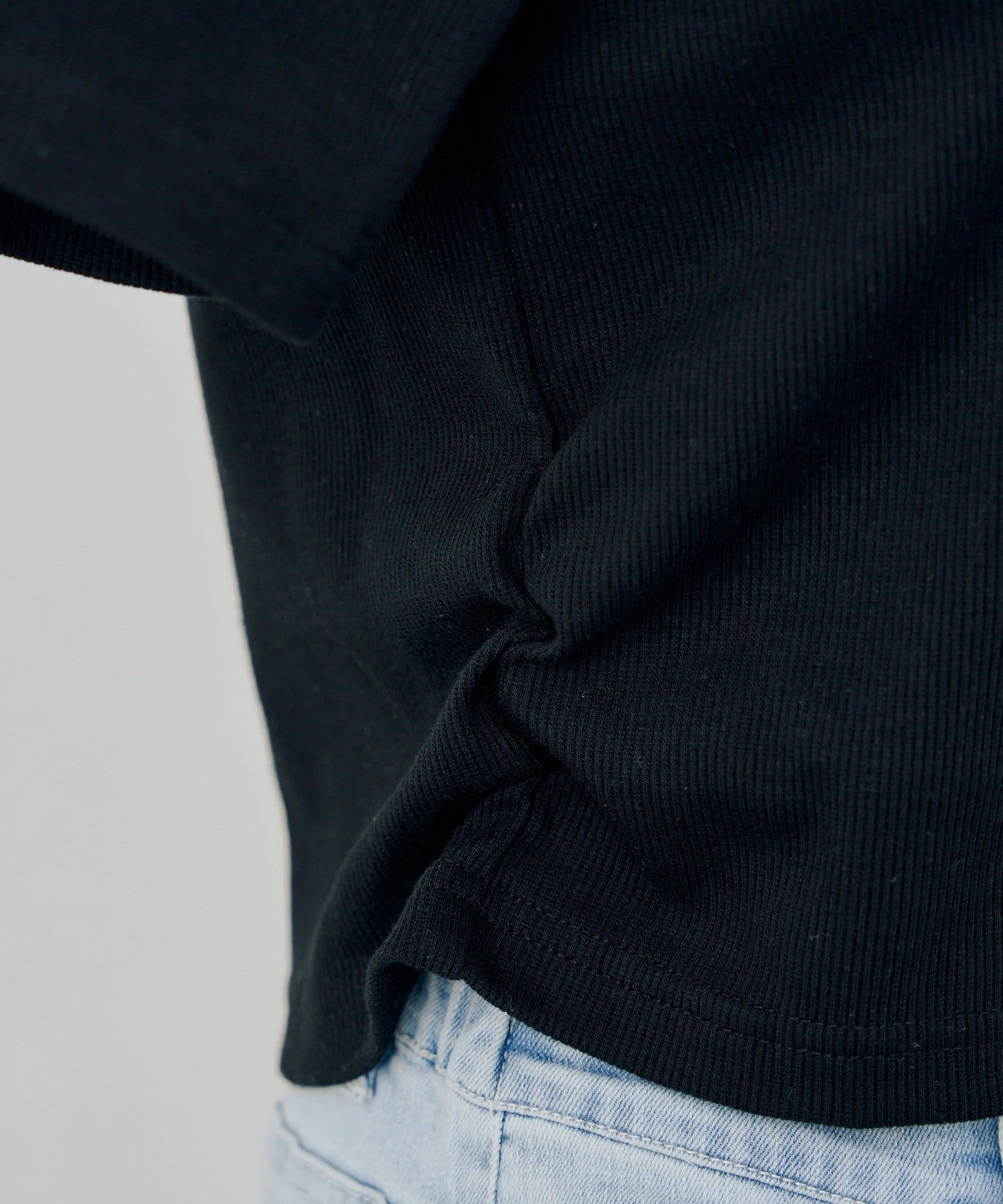 NICE CLAUP / OLIVE des OLIVE OUTLET(ナイスクラップ  / オリーブ デ オリーブ アウトレット) 【continuer】裾ドロストレースカーデ