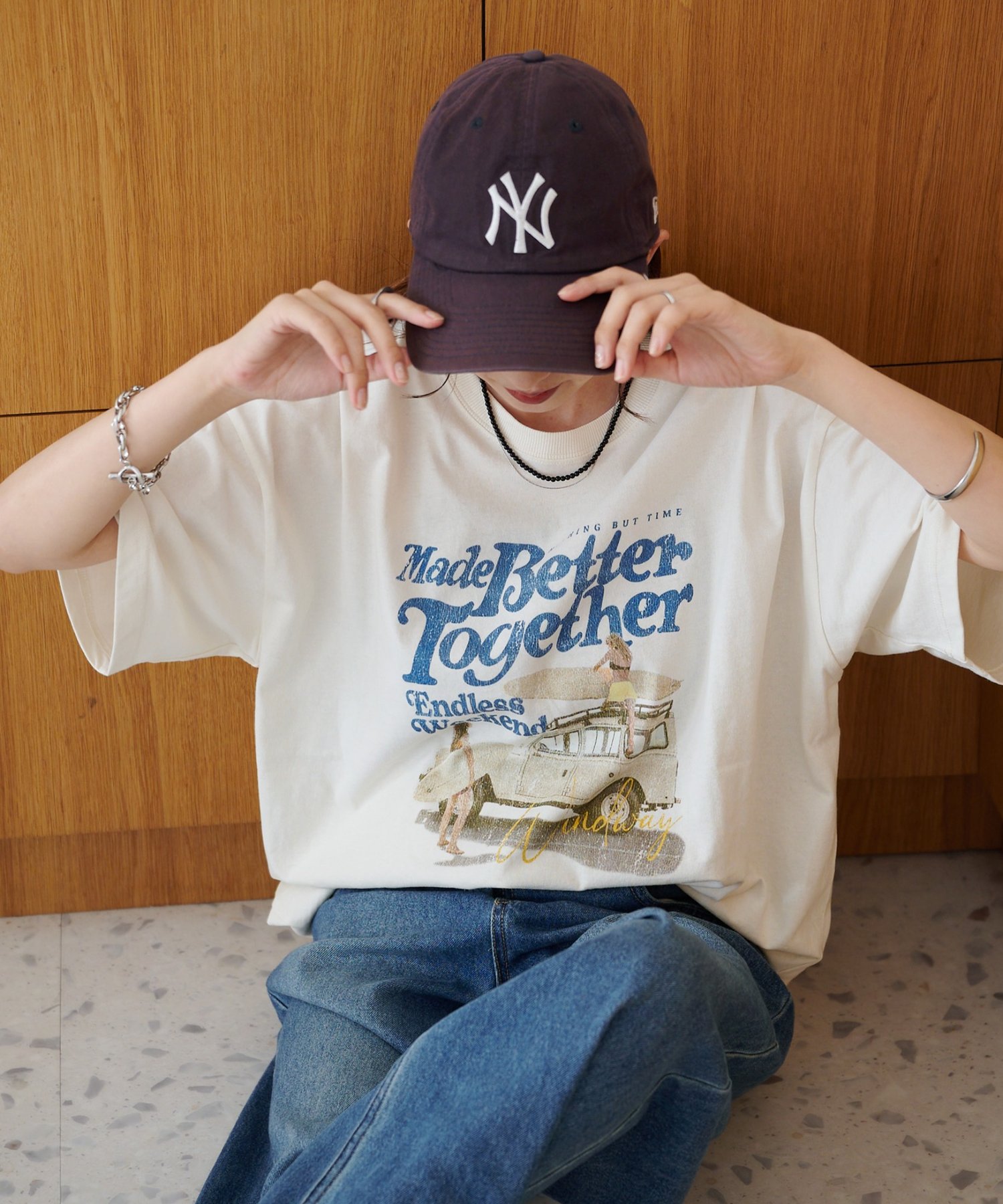 DISCOAT(ディスコート) 【Enlude】ピグメントアソートバンドTシャツ《ユニセックス》