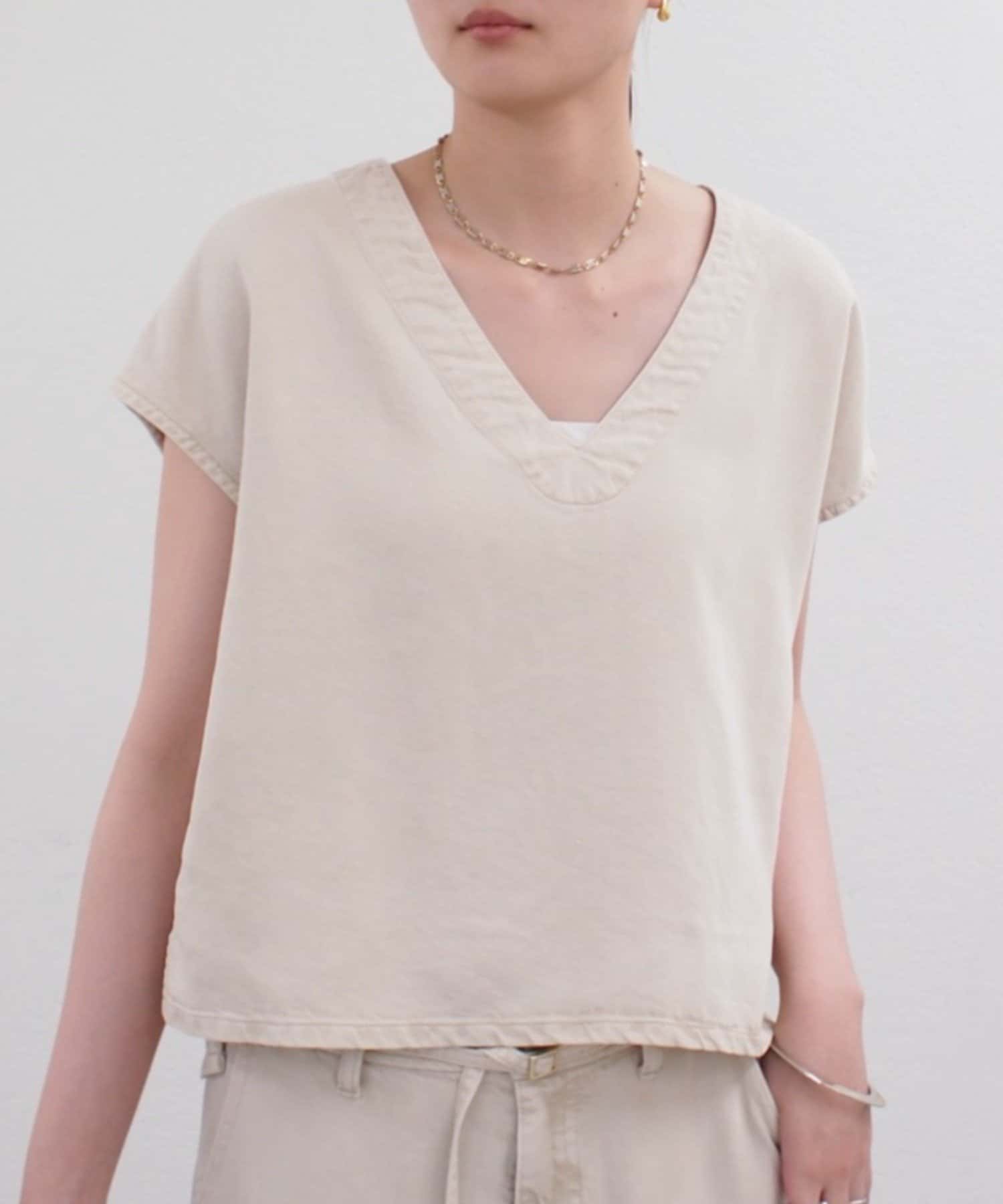 LOUNGEDRESS(ラウンジドレス) 《セットアップ着用可》リヨセルプルオーバー
