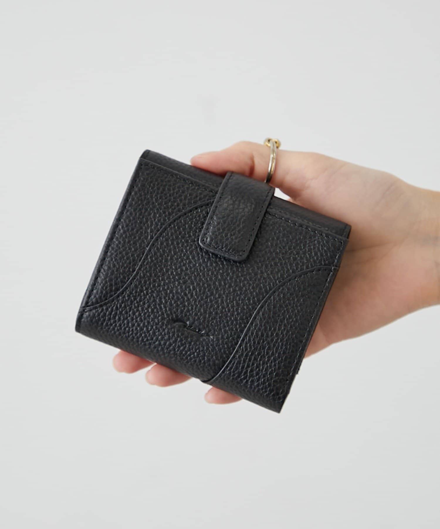 BIRTHDAY BAR(バースデイバー) 本革ジャバラ三つ折り財布