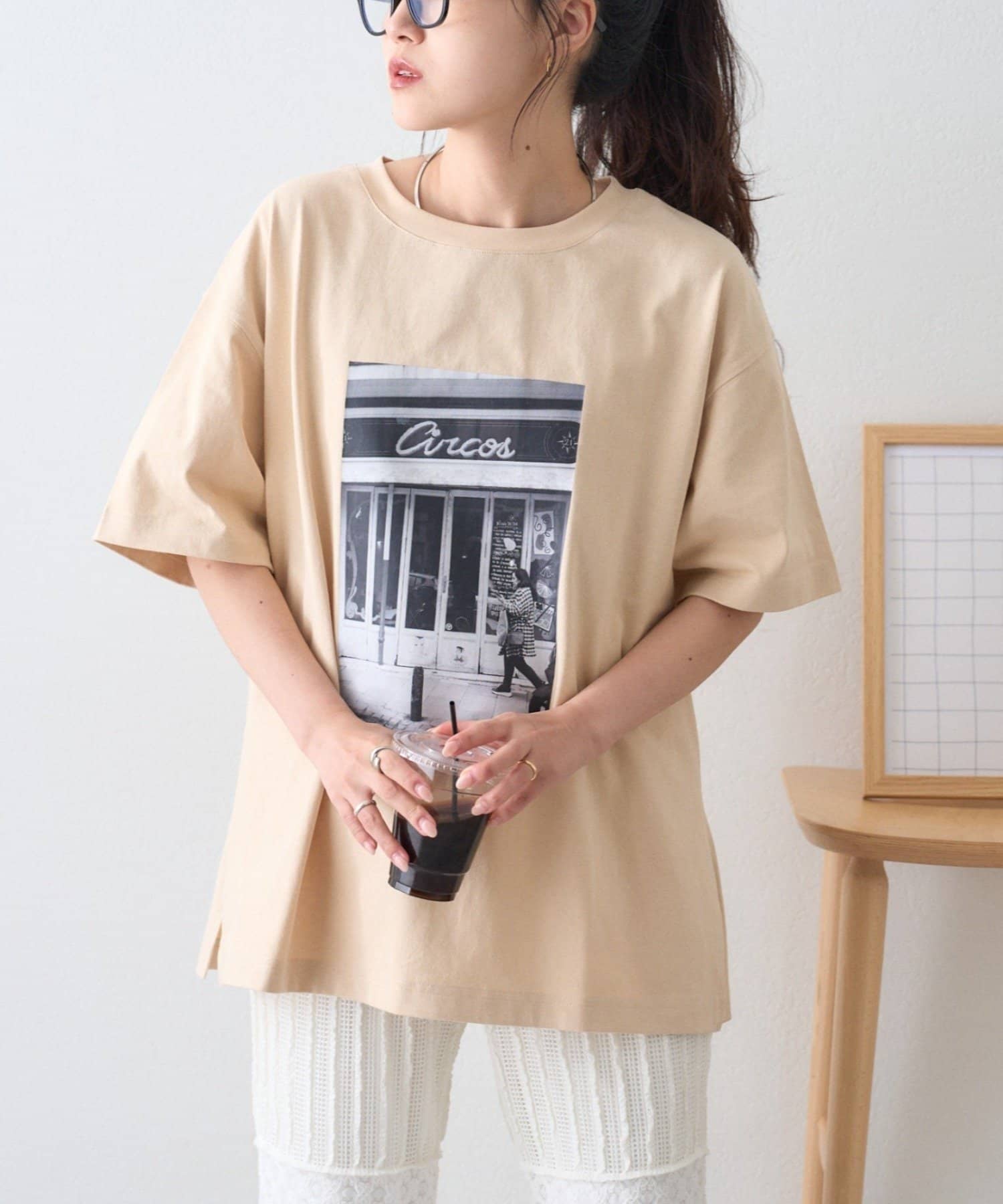 CIAOPANIC TYPY(チャオパニックティピー) アソートフォトプリントオーバーTee