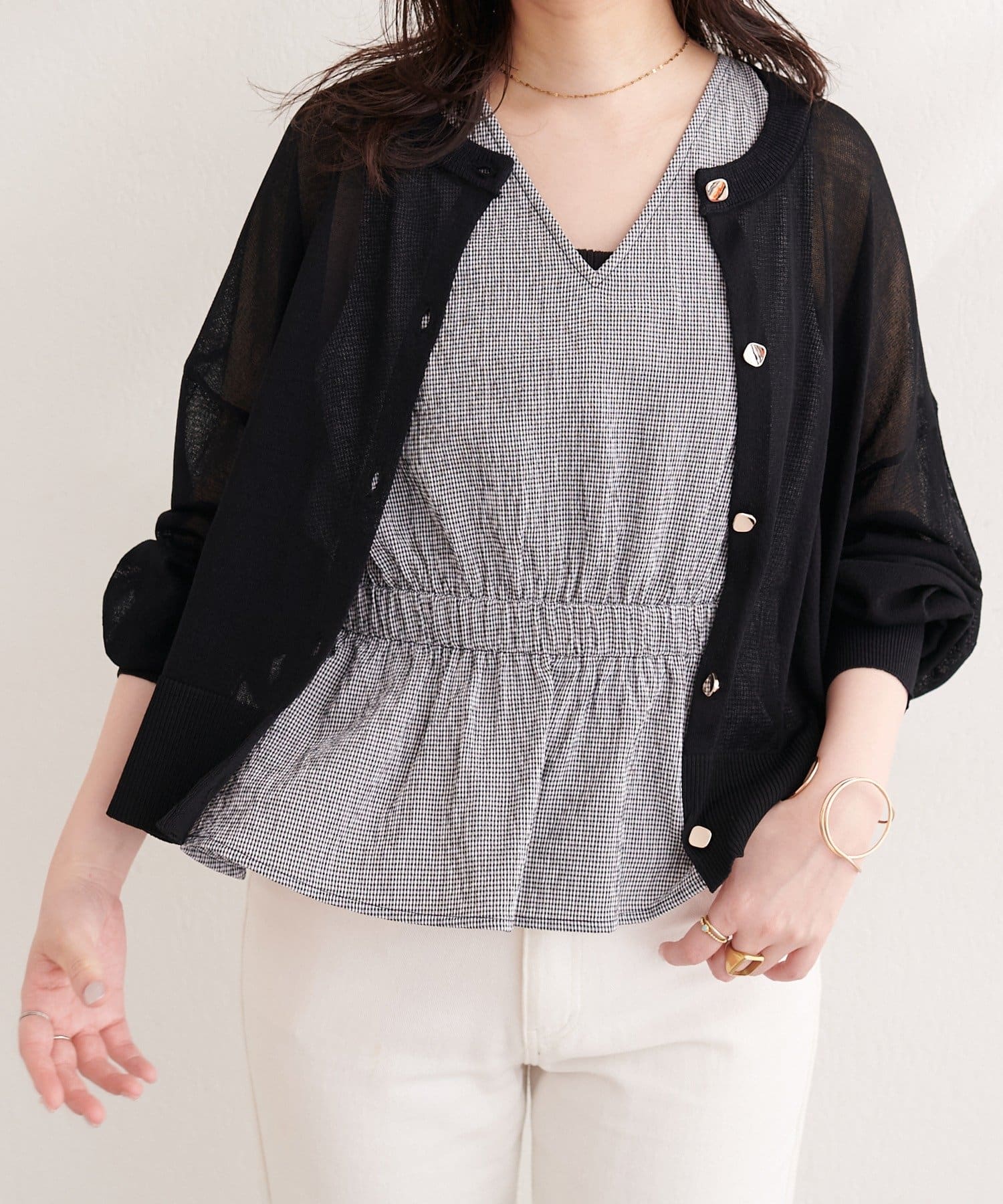 natural couture(ナチュラルクチュール) ２WAYカシュクールビスチェ