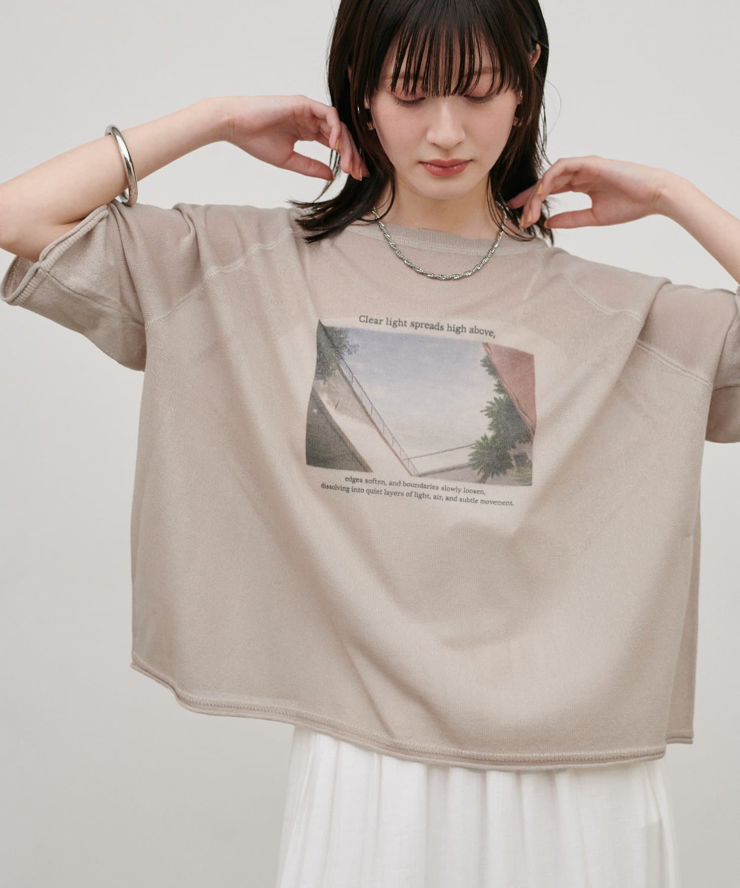 LARUTA(ラルータ) フォトロゴニットTEE