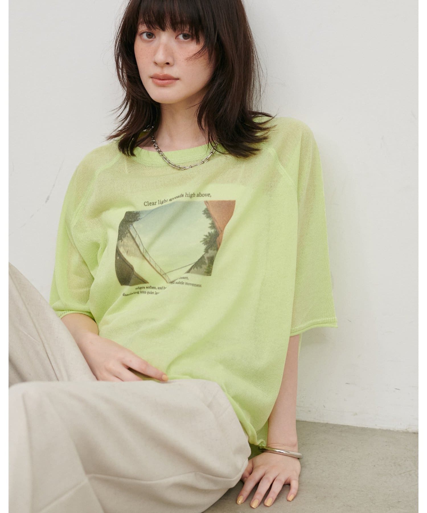 LARUTA(ラルータ) フォトロゴニットTEE