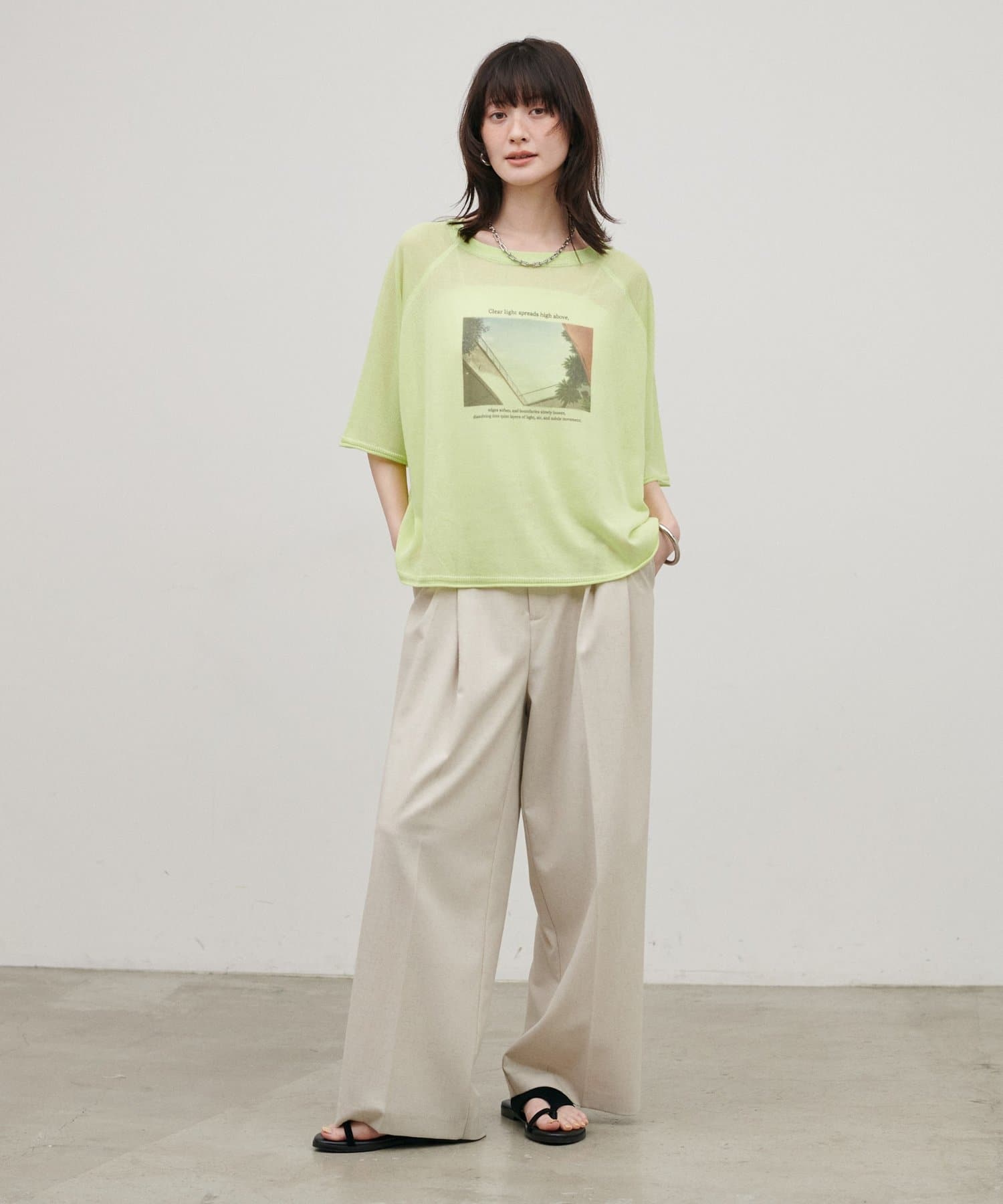 LARUTA(ラルータ) フォトロゴニットTEE