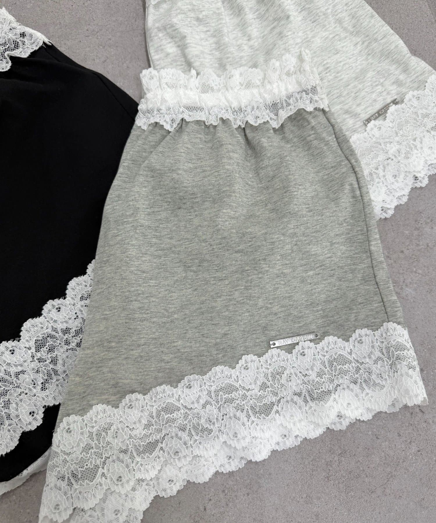RAY CASSIN(レイカズン) 【レース / ボーダー】レースペチショートパンツ / ペチコート