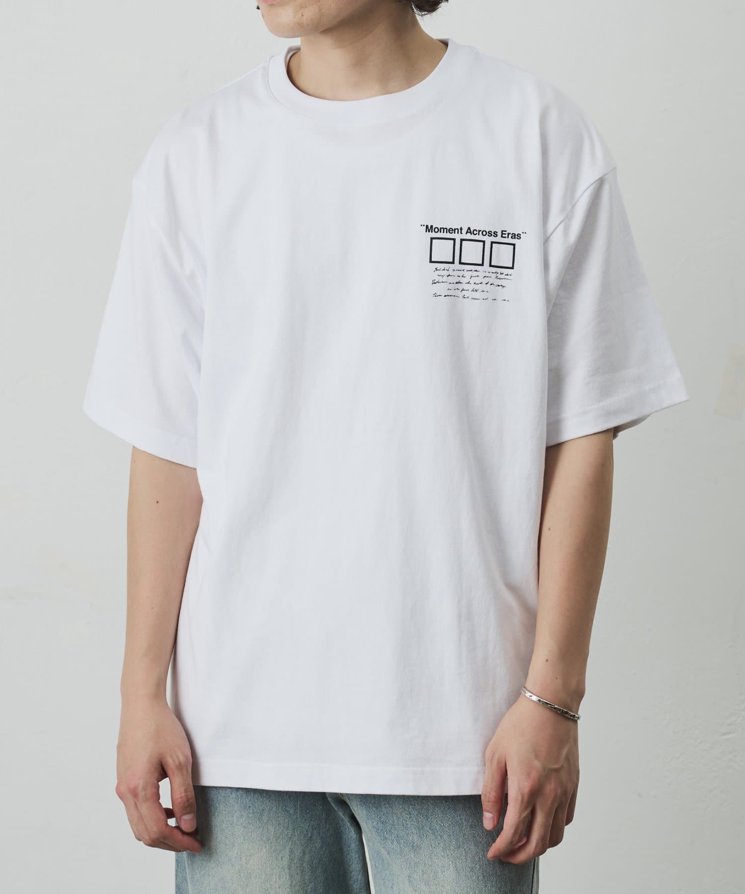 COLONY 2139(コロニー トゥーワンスリーナイン) フォトコラージュバックプリントTシャツ