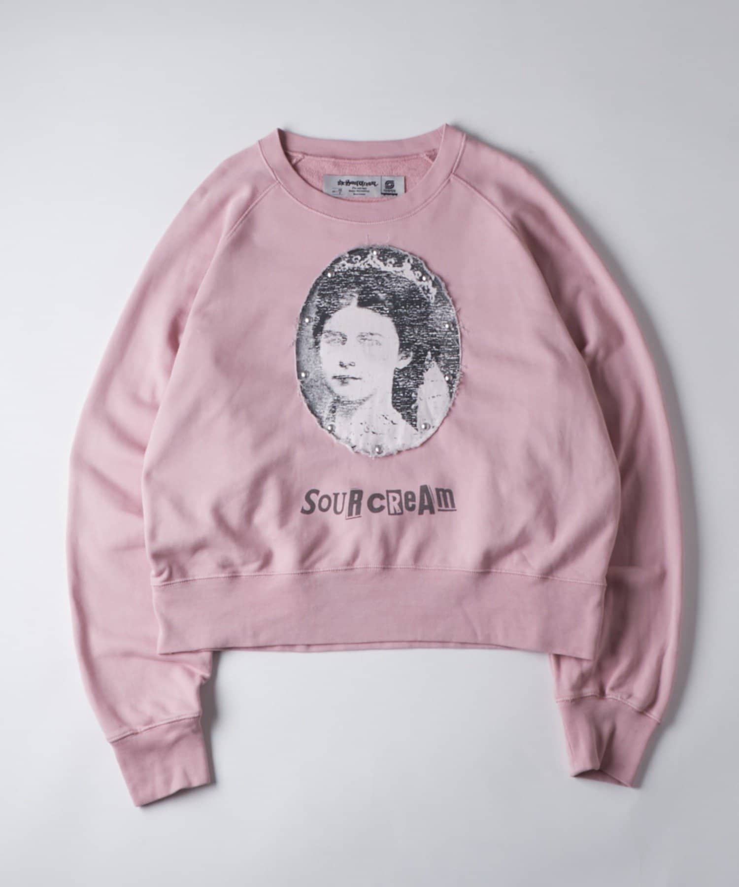 OUTLET(アウトレット) 【WHO'S WHO gallery】リメイクスタッズスウェット
