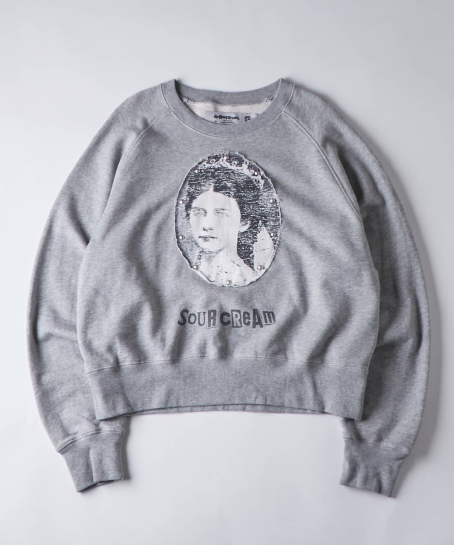 OUTLET(アウトレット) 【WHO'S WHO gallery】リメイクスタッズスウェット