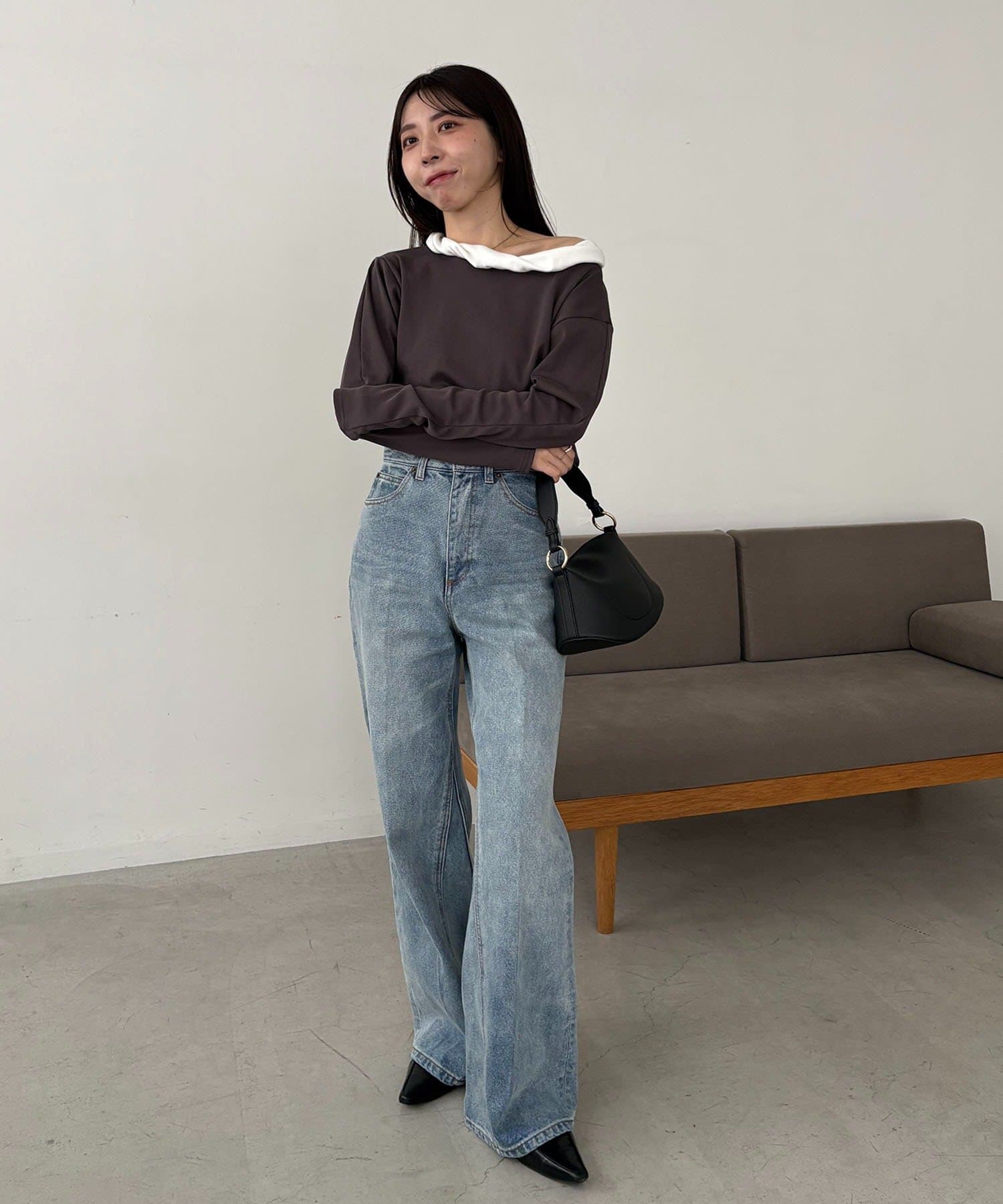 OUTLET(アウトレット) 【CAPRICIEUX LE'MAGE】バルーンネックロンT