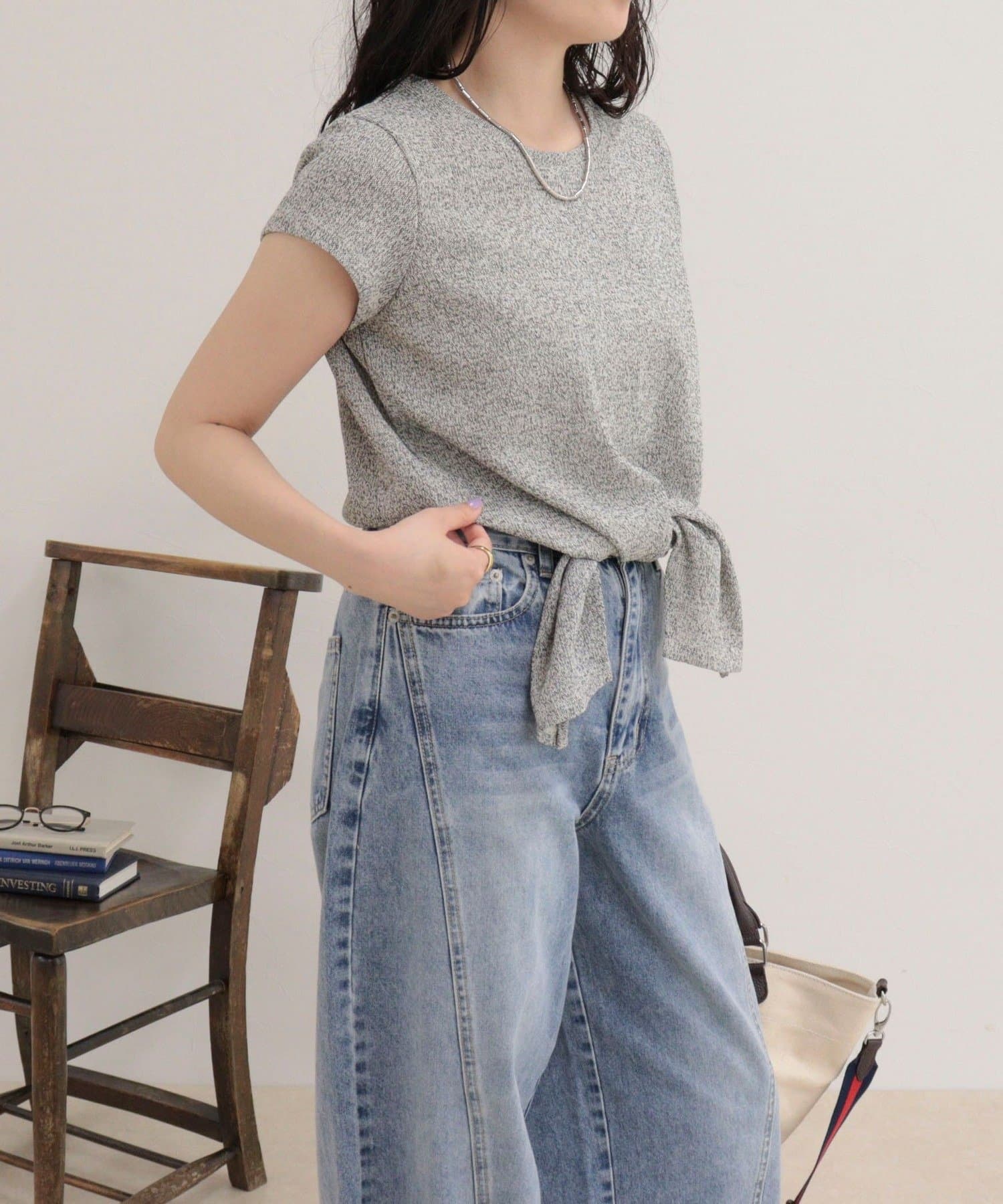 FREDY & GLOSTER(フレディ アンド グロスター) ニットソーカシュクールプルオーバー