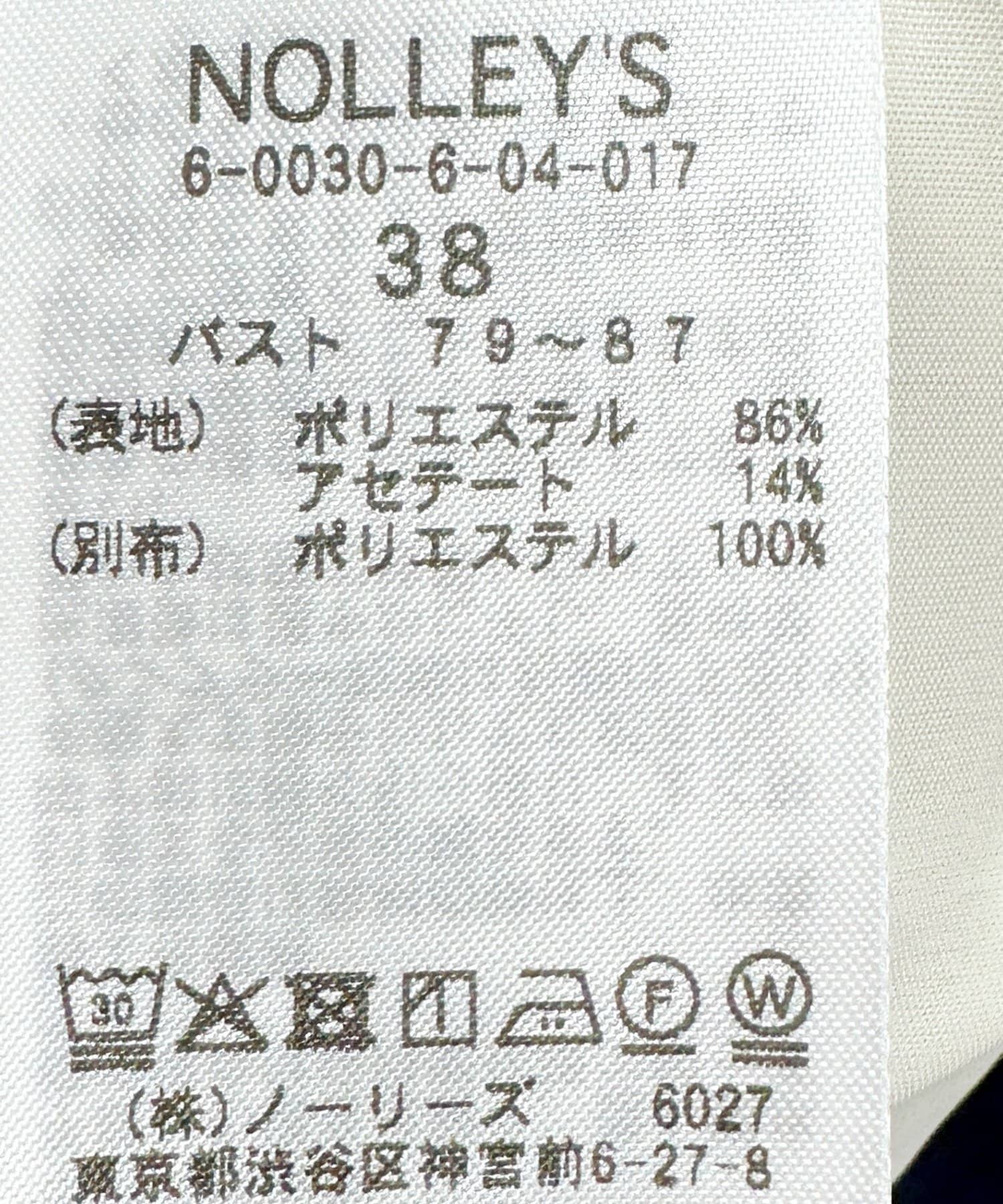 NOLLEY'S(ノーリーズ) ウォッシャブルスラブメッシュフレンチジレ