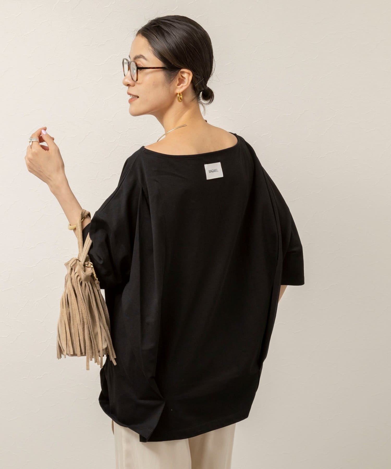 NOLLEY'S(ノーリーズ) 【MAQWEL/マクウェル】ウォッシャブルバックタックオーバーＴ