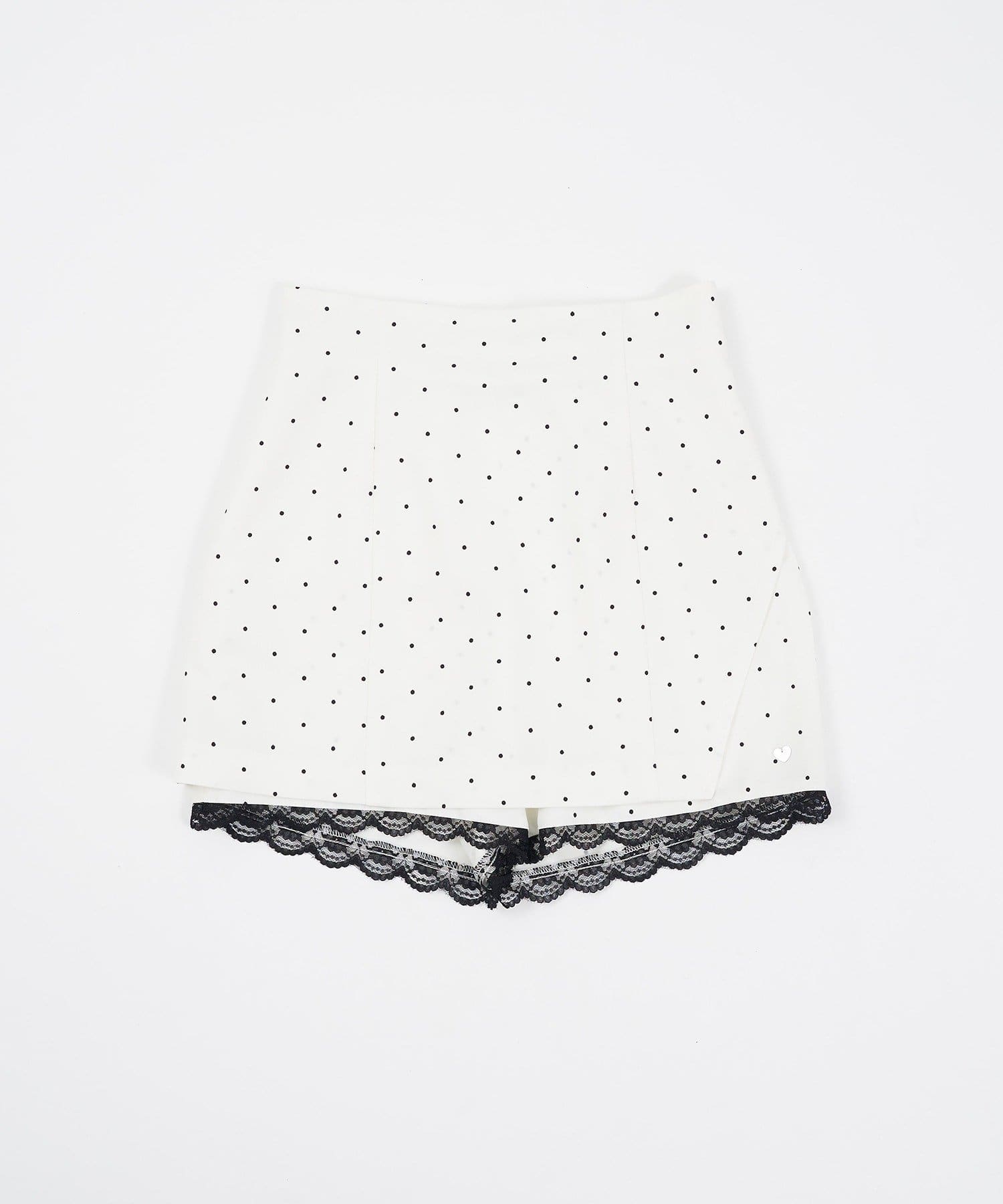 Belle Charme(ベルシャルム) Lace Layered Tight Skirt