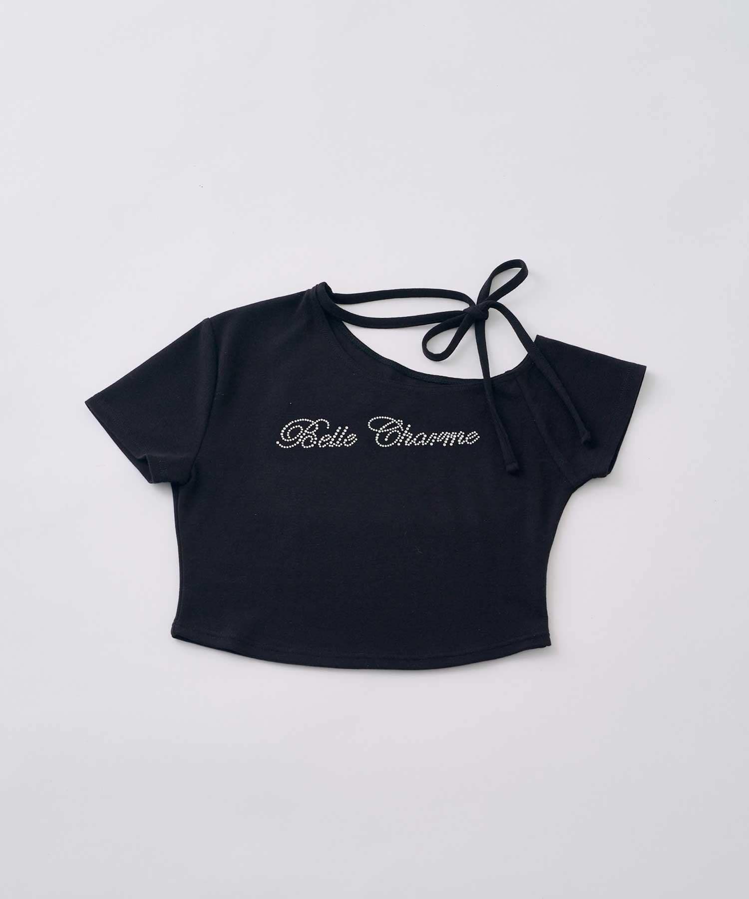 Belle Charme(ベルシャルム) Jewel Logo Choker Tee
