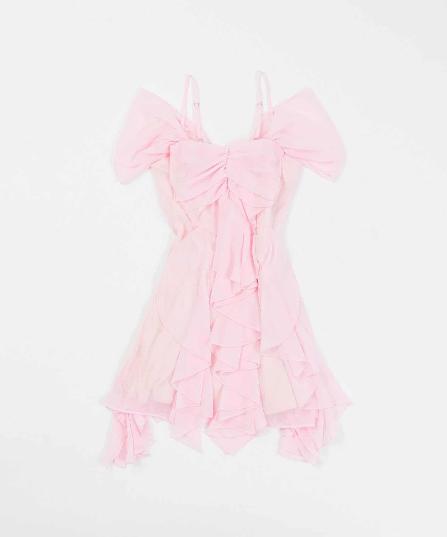 Belle Charme(ベルシャルム) Frill Cami Tunic Onepiece