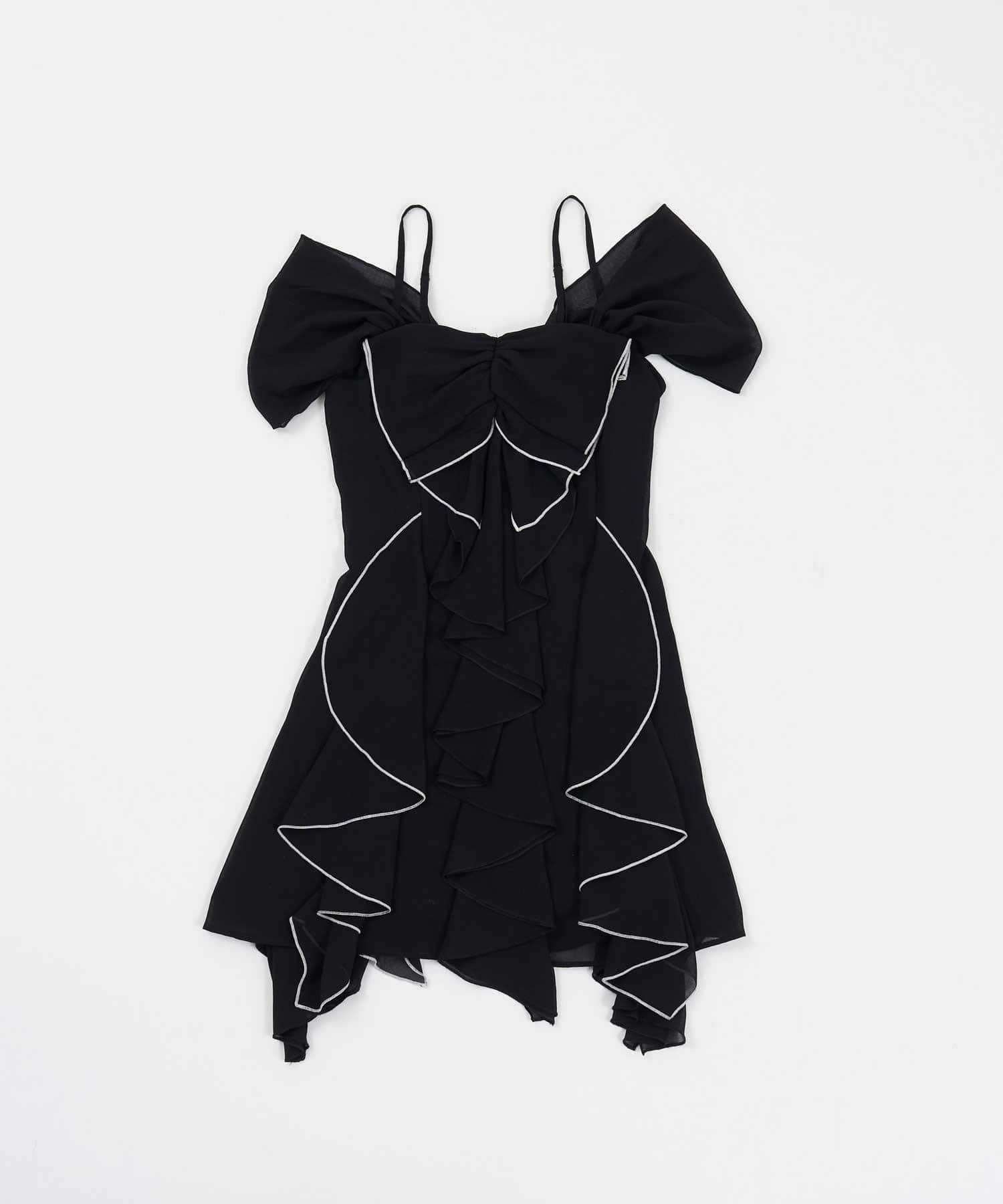 Belle Charme(ベルシャルム) Frill Cami Tunic Onepiece